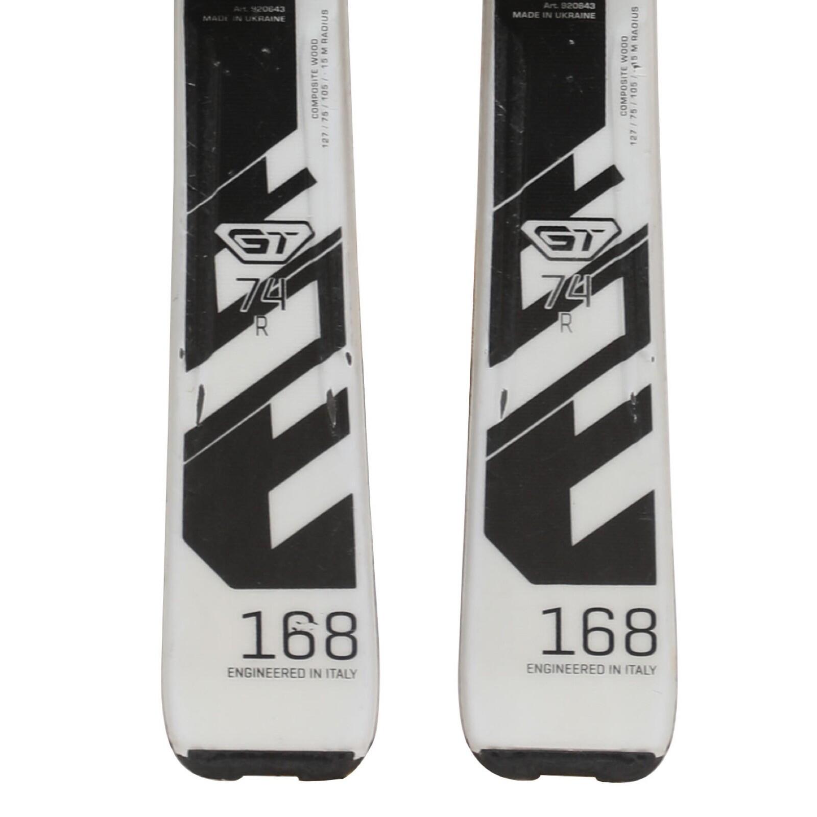 RECONDITIONNE - Ski Nordica Gt 74 R + Fixations 4/4