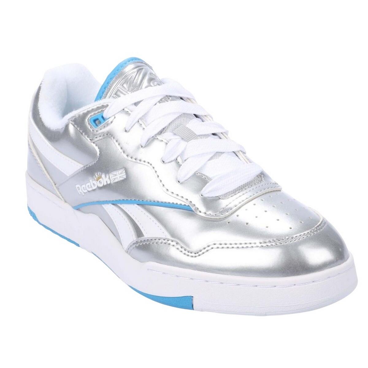 REEBOK BB 4000 II Scarpe Sportive PelleAdulto Unisex Reebok Argento