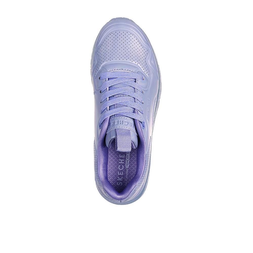 Tênis Uno Ice Lavender da Skechers Kid 3/4