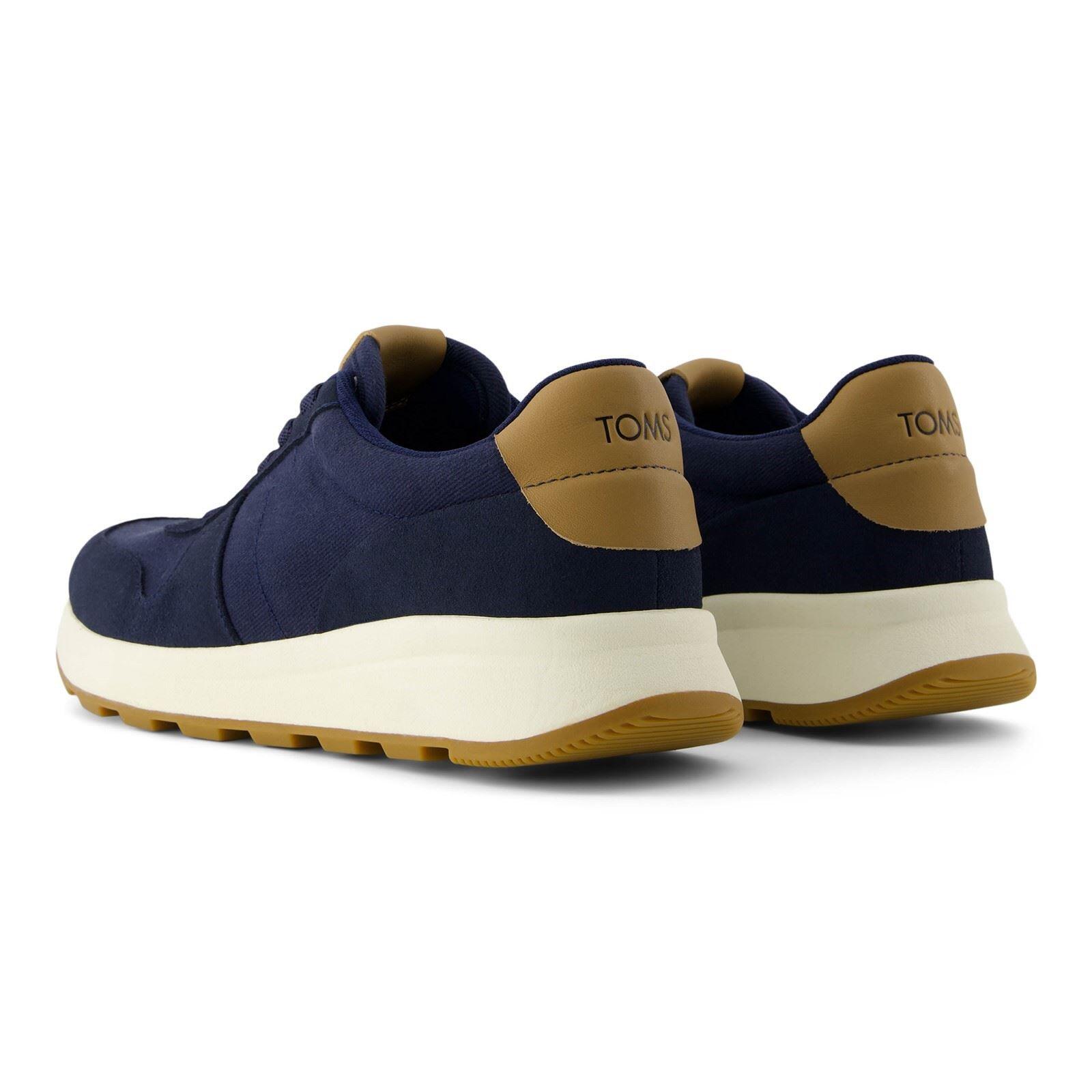 Sneakers Retro Uomo TOMS TRVL LITE in Pelle Blu 2/5