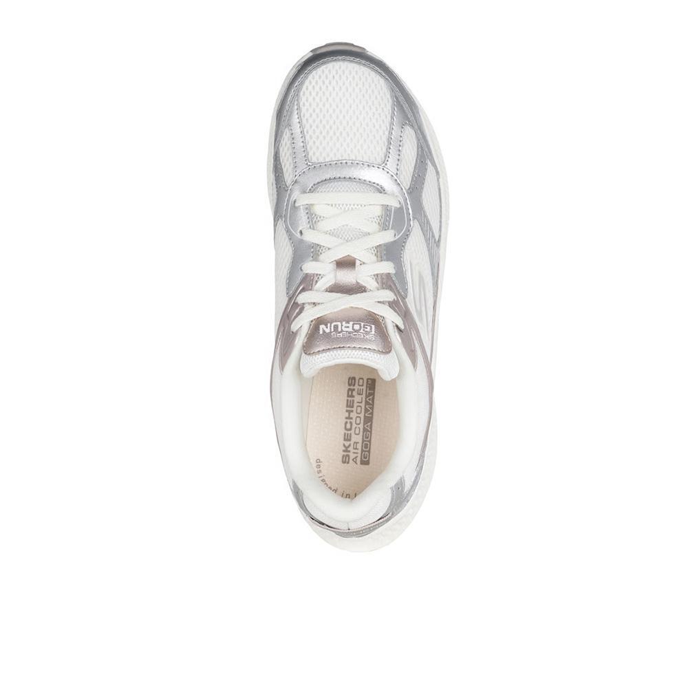 Sapatilhas Skechers Menina Consistent 2.0 - Hi Light Brancas 3/4