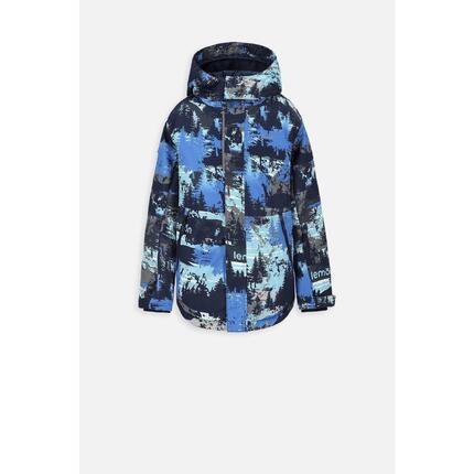 Kurtka narciarska chłopięca Lemon Explore ZL3 niebieska