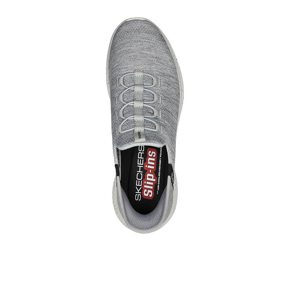 Sapatilhas Skechers Homem Ultra Flex 3.0 - Right Away Cinza 3/5
