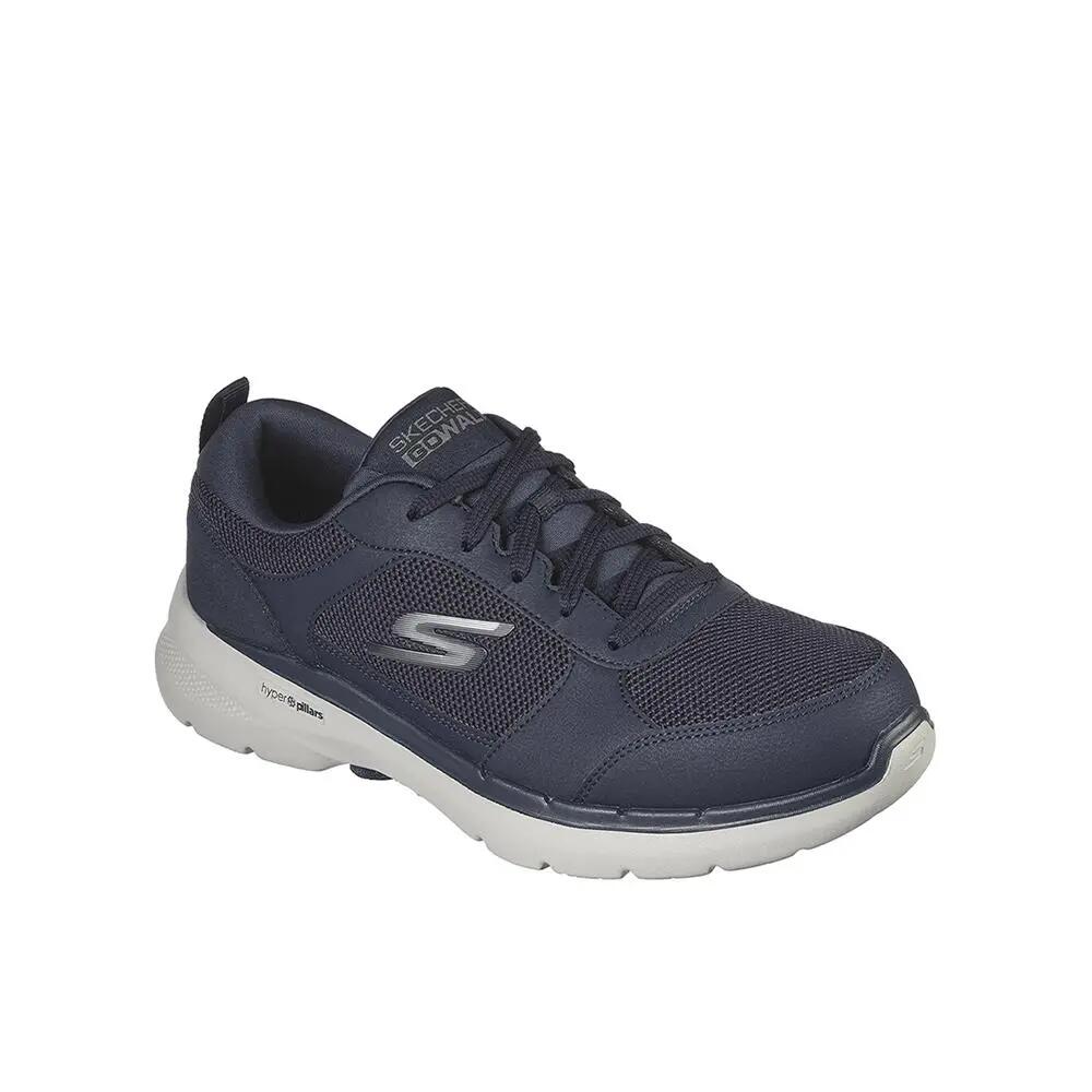 Tênis Masculinos Skechers Go Walk 6 Azuis 2/5