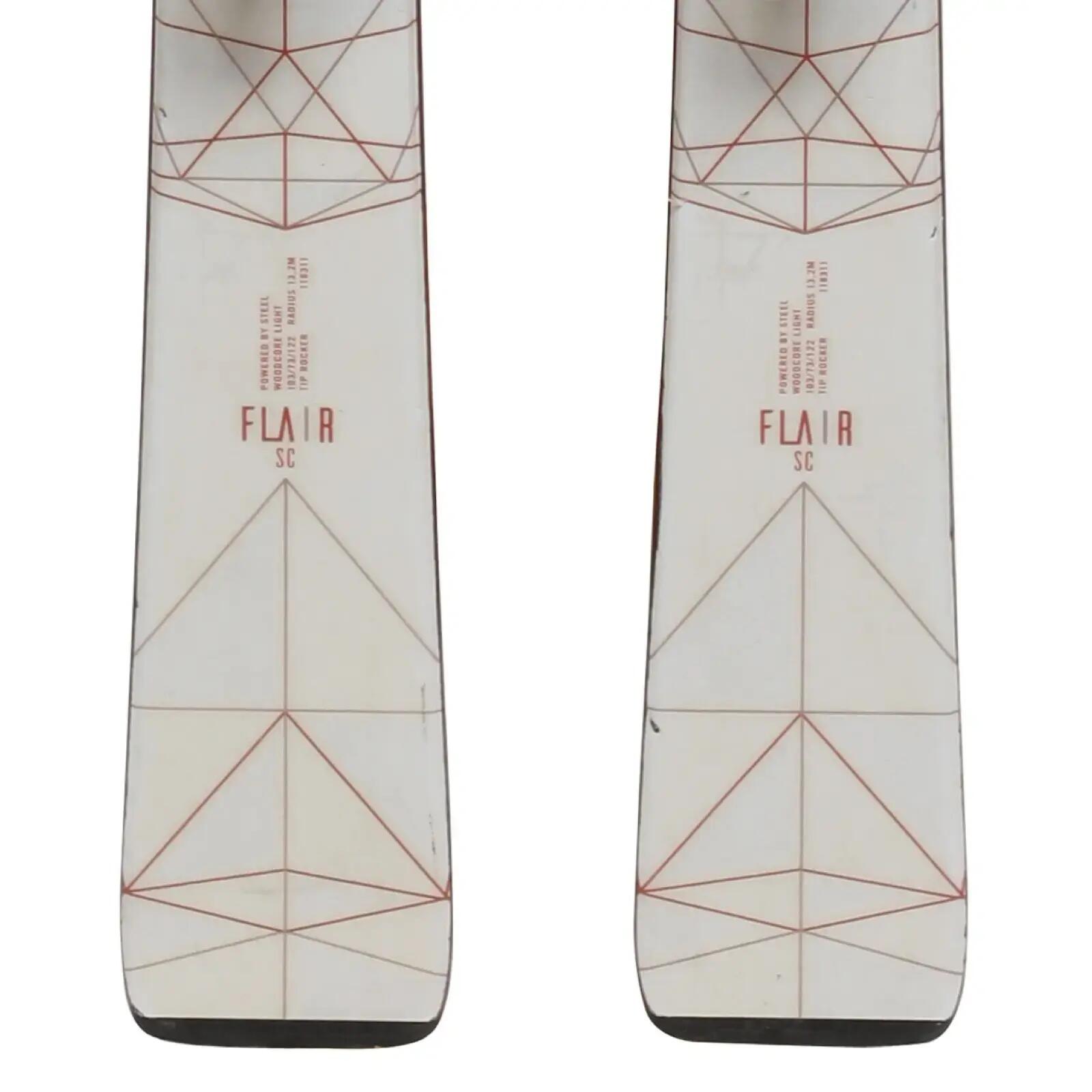 RECONDITIONNE - Ski Volkl Flair Sc + Fixations 4/4