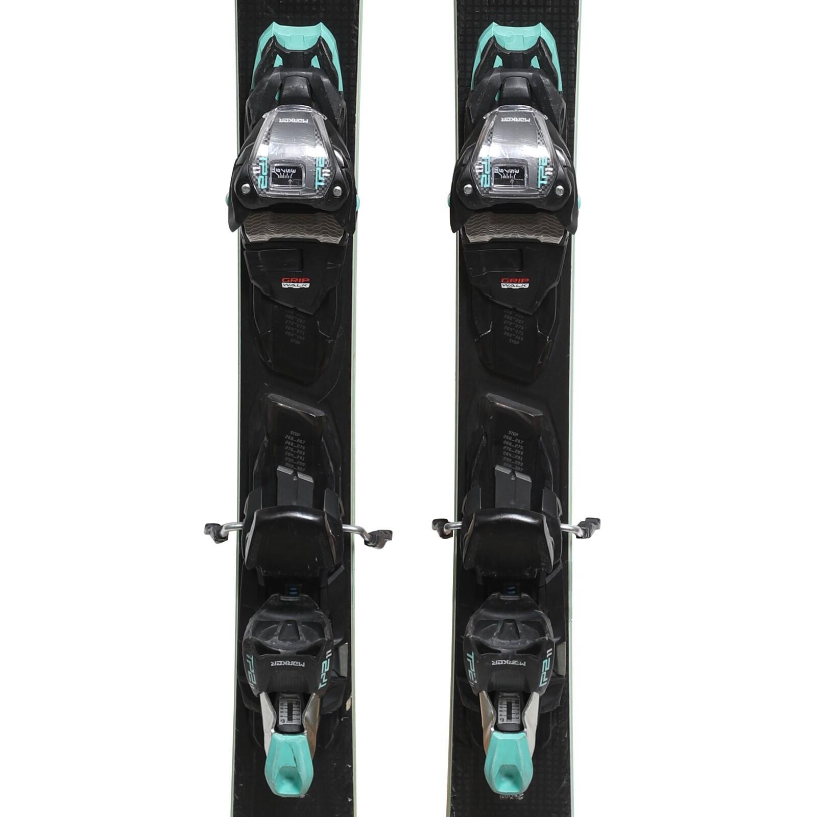 RECONDITIONNE - Ski Nordica Belle 78 Dc + Fixations 3/4