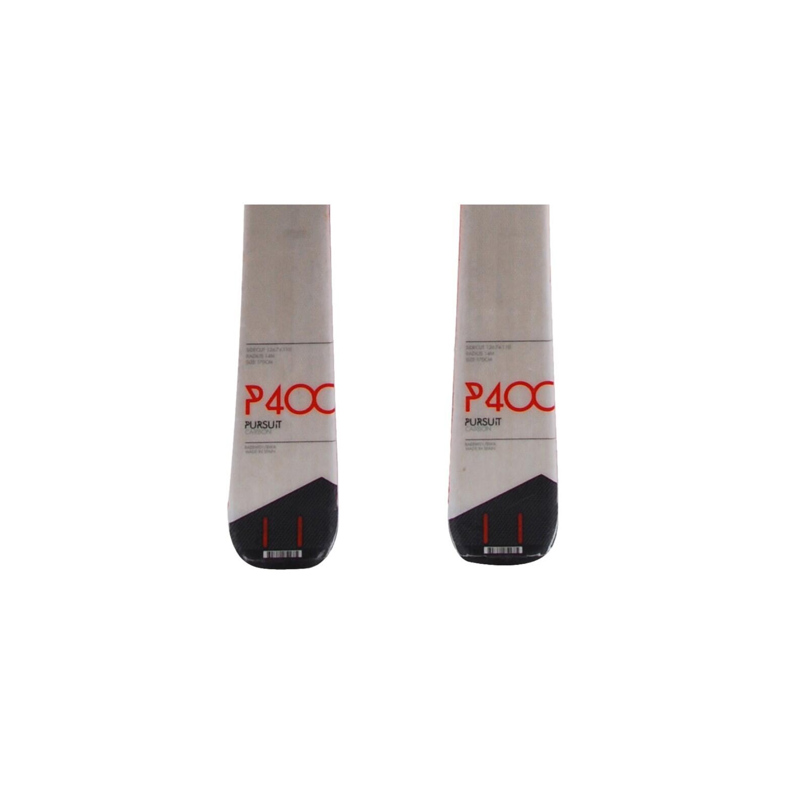 RECONDITIONNE - Ski Rossignol Pursuit 400 Carbon + Fixations 4/4
