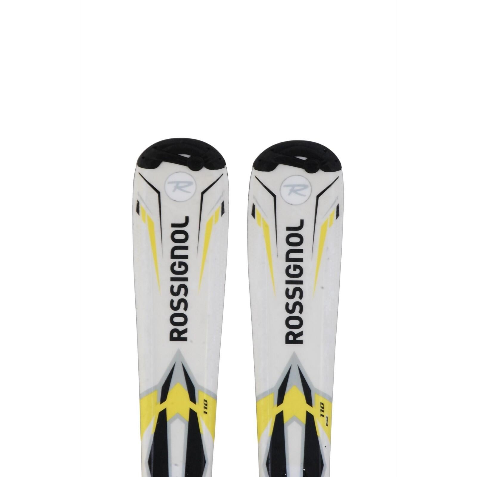 TWEEDEHANDS - Rossignol Pursuit Jr Junior Gebruikte Ski + Bindingen - JUIST 2/5