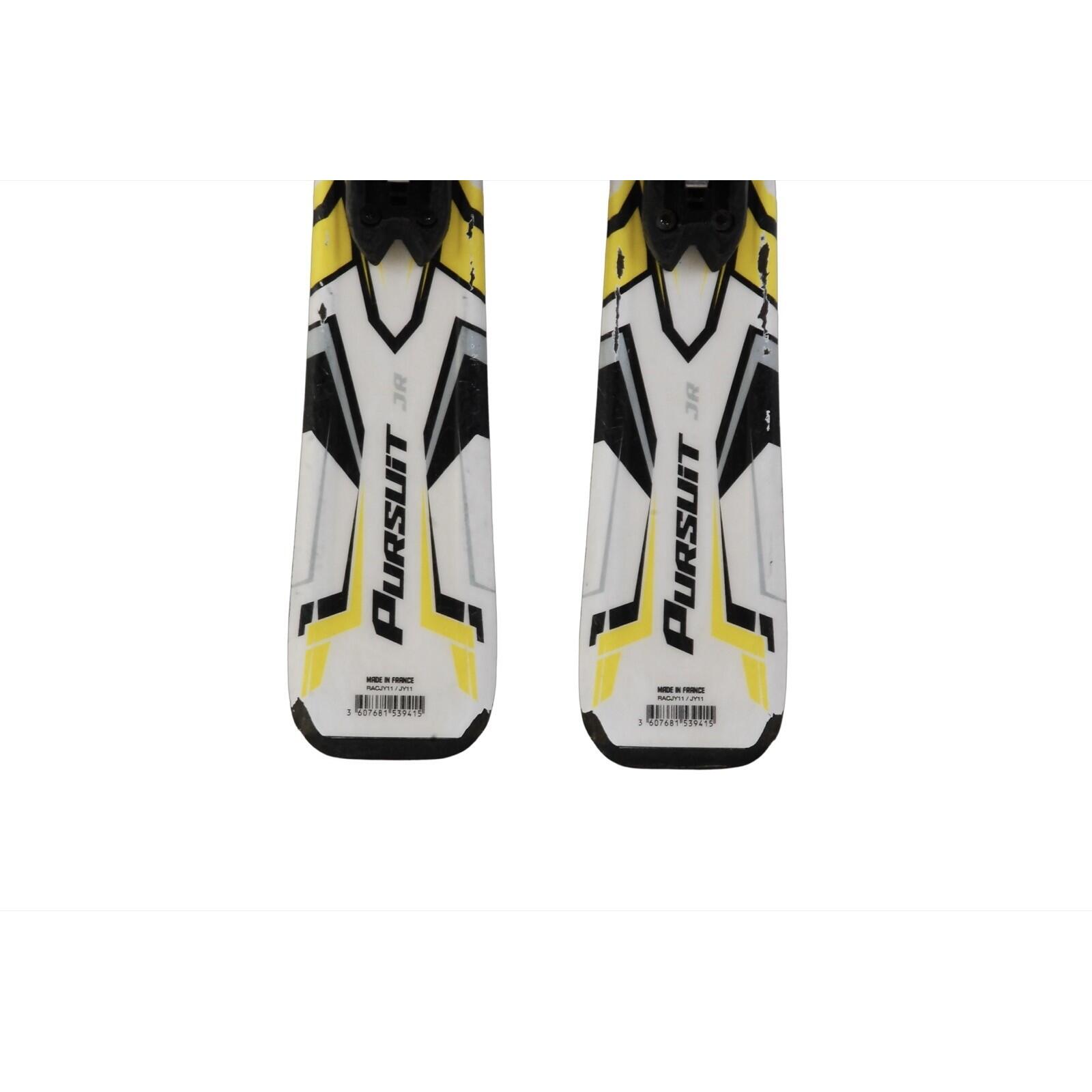 TWEEDEHANDS - Rossignol Pursuit Jr Junior Gebruikte Ski + Bindingen - JUIST 4/5