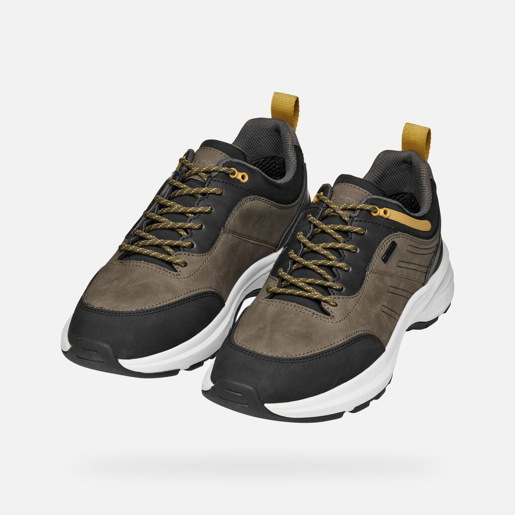 Baskets Homme SENALES ABX MAN Vert Militaire/Noir 4/7