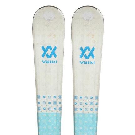 TWEEDEHANDS - Völkl, Racetiger Junior Ski + Bindingen - GOEDE