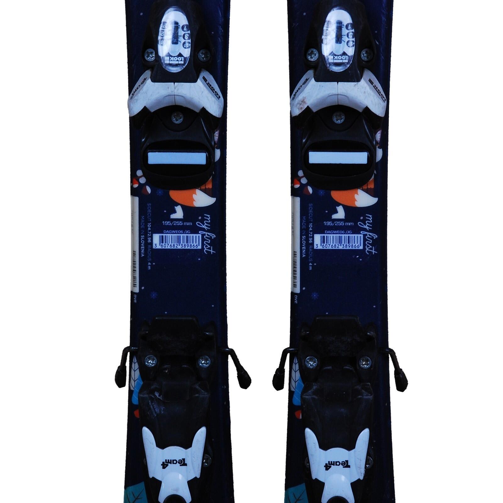 RECONDITIONNE - Ski Junior Dynastar My First Renard + Fixations 3/4