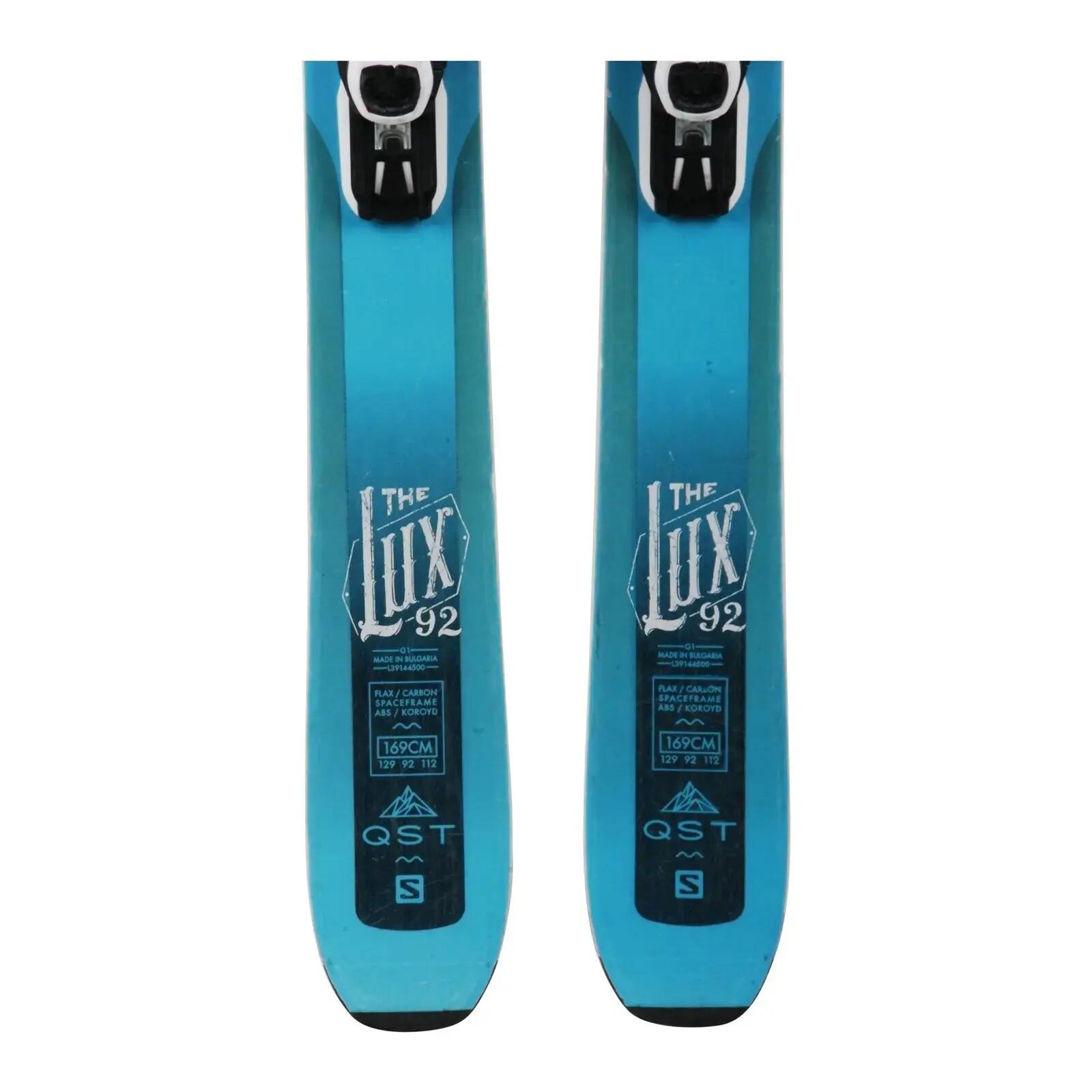 RECONDITIONNE - Ski Salomon Qst The Lux 92 + Fixations 4/4