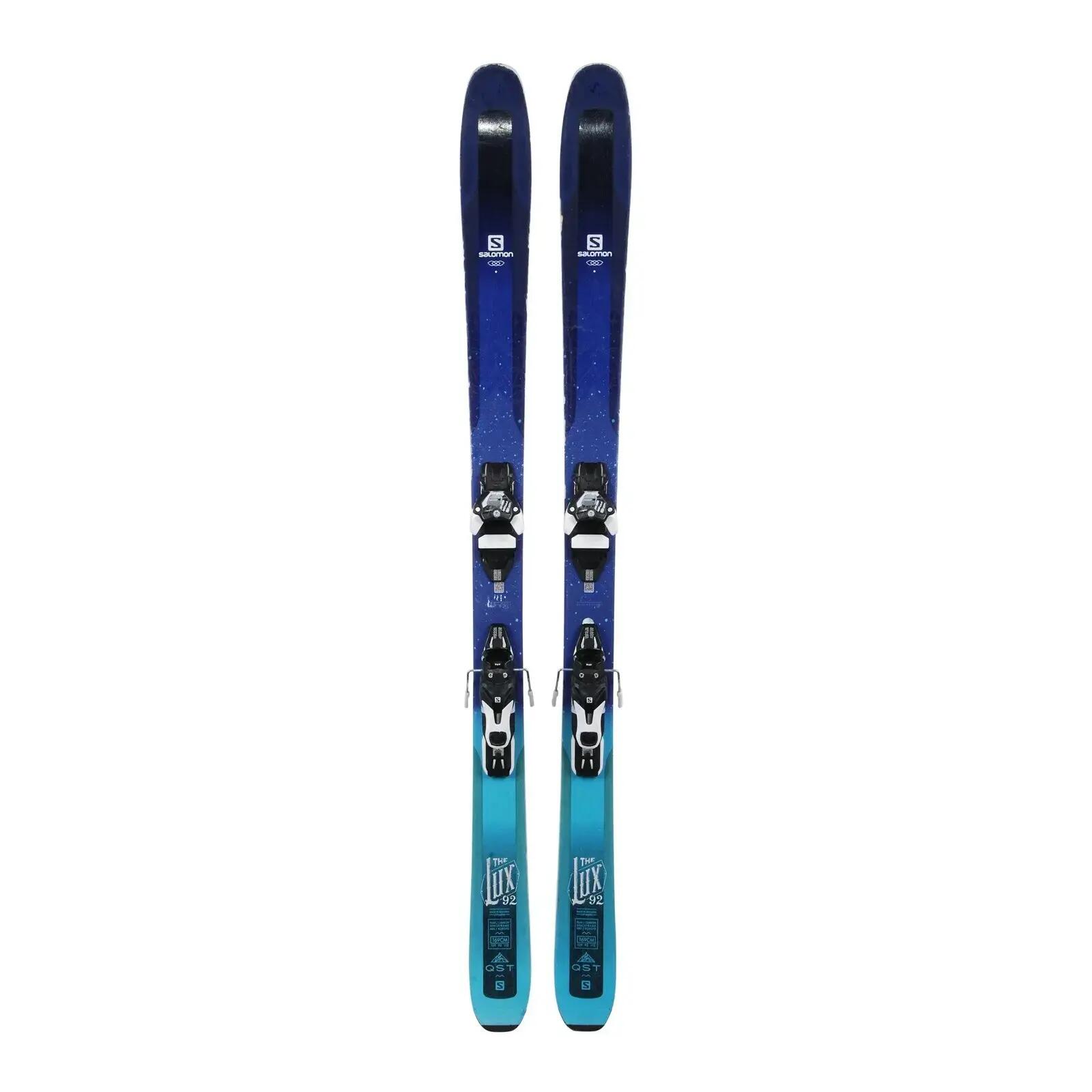 RECONDITIONNE - Ski Salomon Qst The Lux 92 + Fixations 2/4