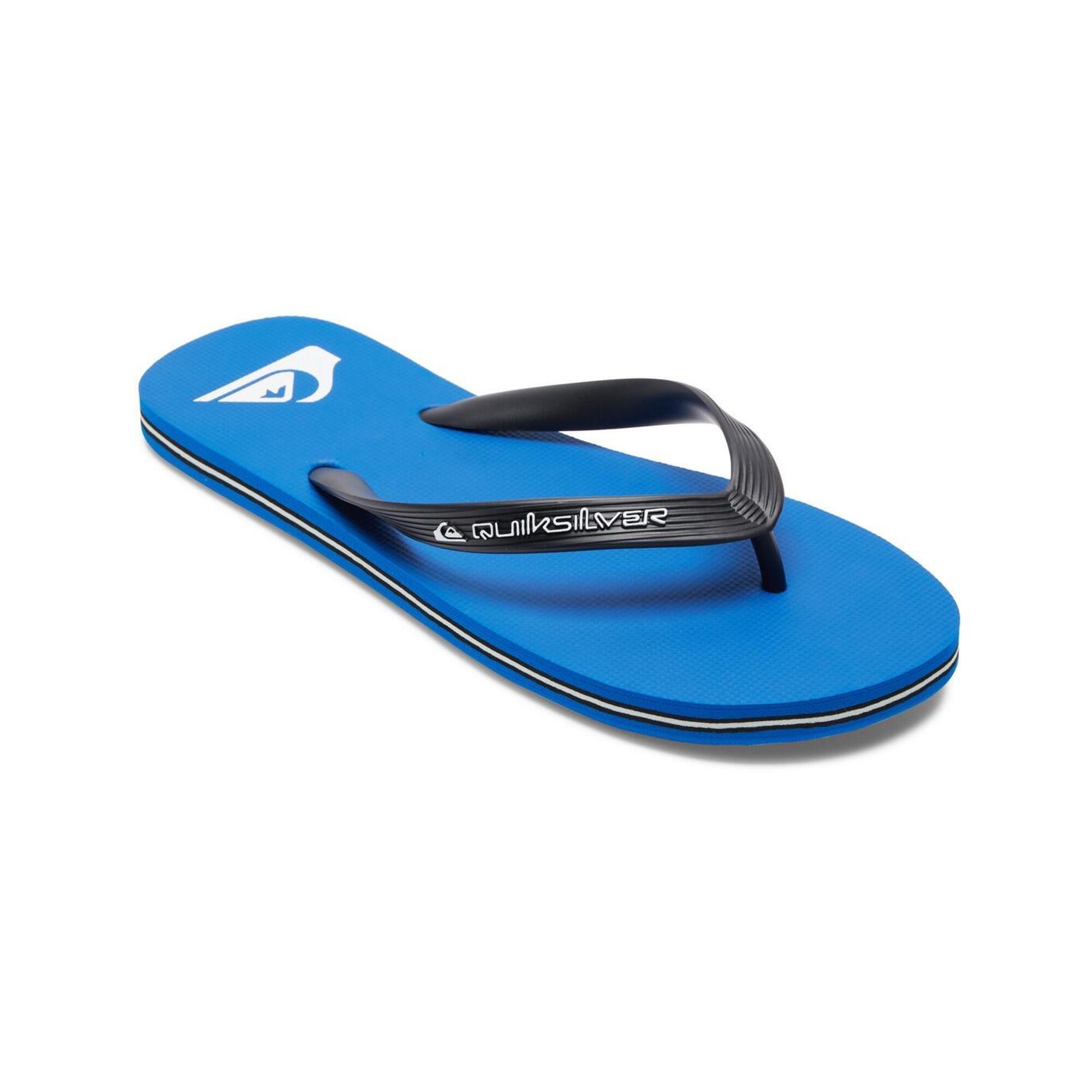 Quiksilver - Tongs Molokai Core Bleu Homme - Tongs - Bleu - 47 - Decathlon