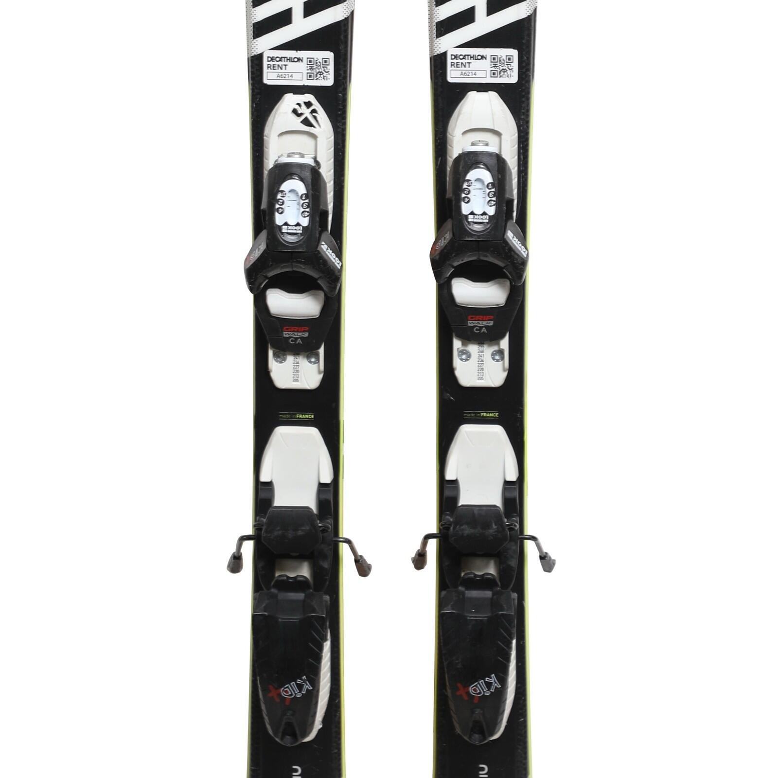TWEEDEHANDS - Ski Occasion Junior Wedze Boost Team 300 + Fixations - GOEDE 3/4