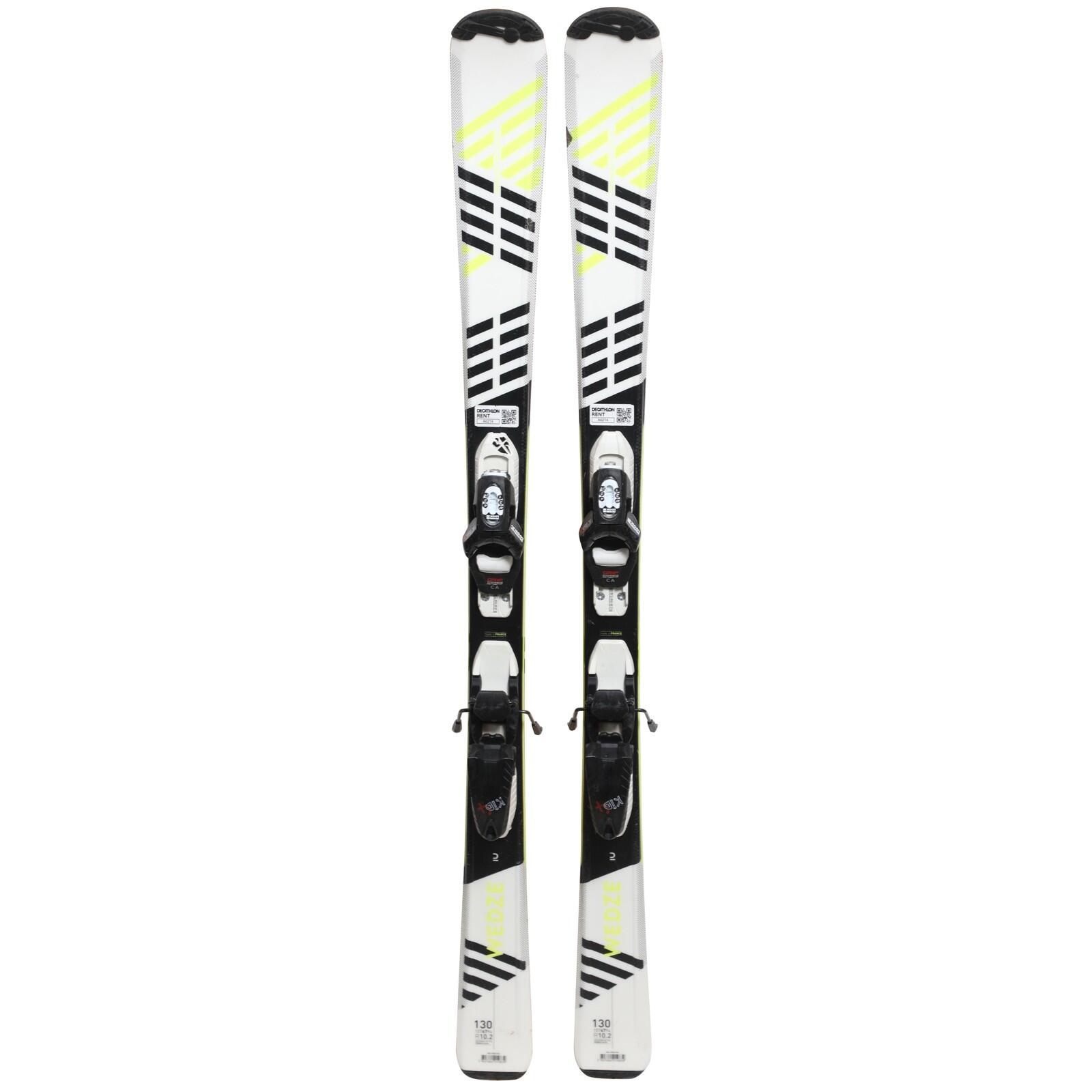 TWEEDEHANDS - Ski Occasion Junior Wedze Boost Team 300 + Fixations - GOEDE 2/4