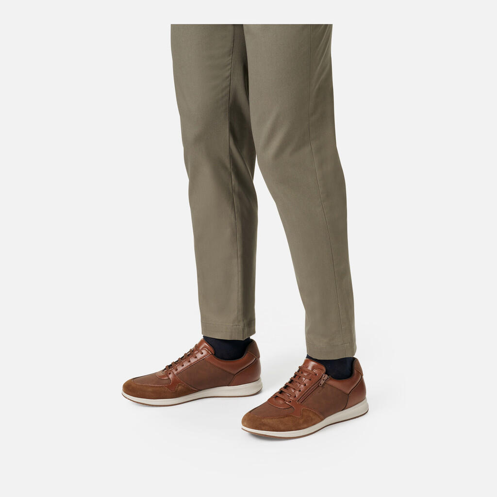 Baskets Homme U AVERY Cognac 3/7