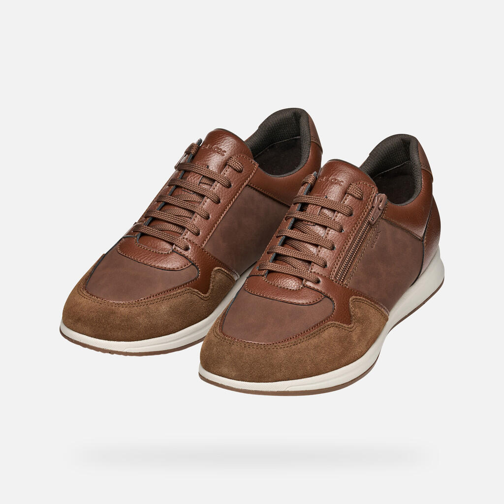 Baskets Homme U AVERY Cognac 4/7