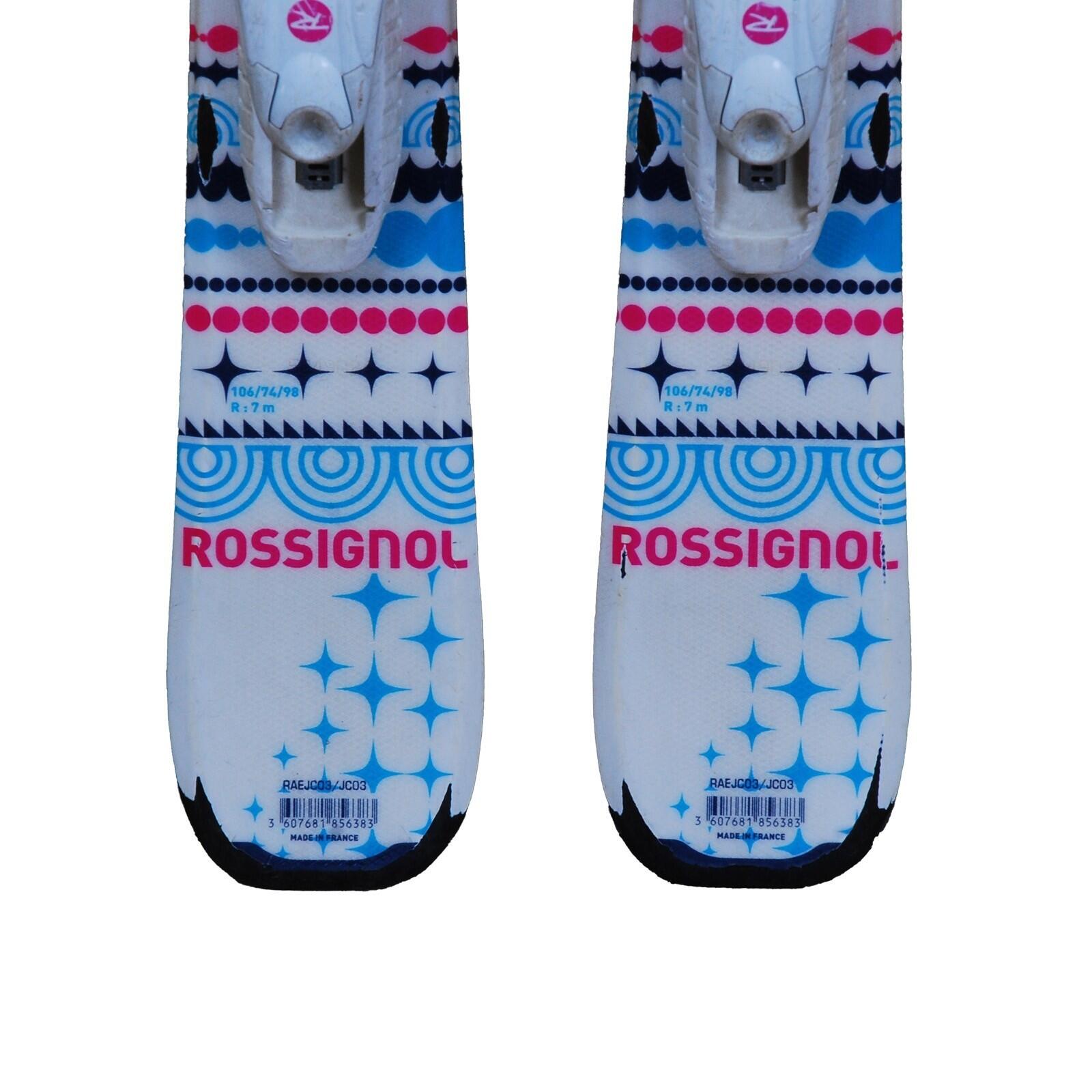 RECONDITIONNE - Ski Junior Rossignol Terrain Girl + Fixations 4/4