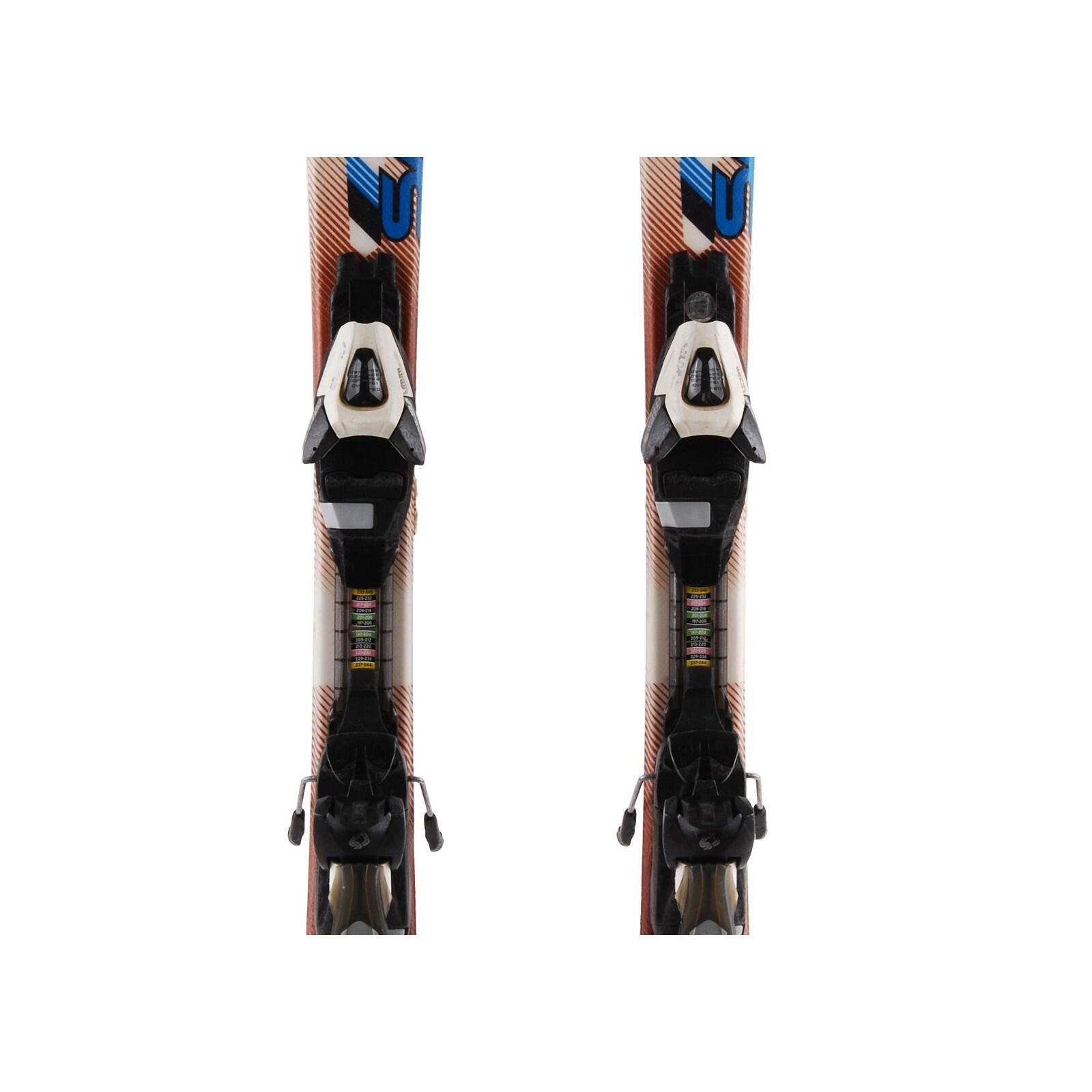 RECONDITIONNE - Ski Junior Salomon Enduro Jr 800 + Fixations 3/4
