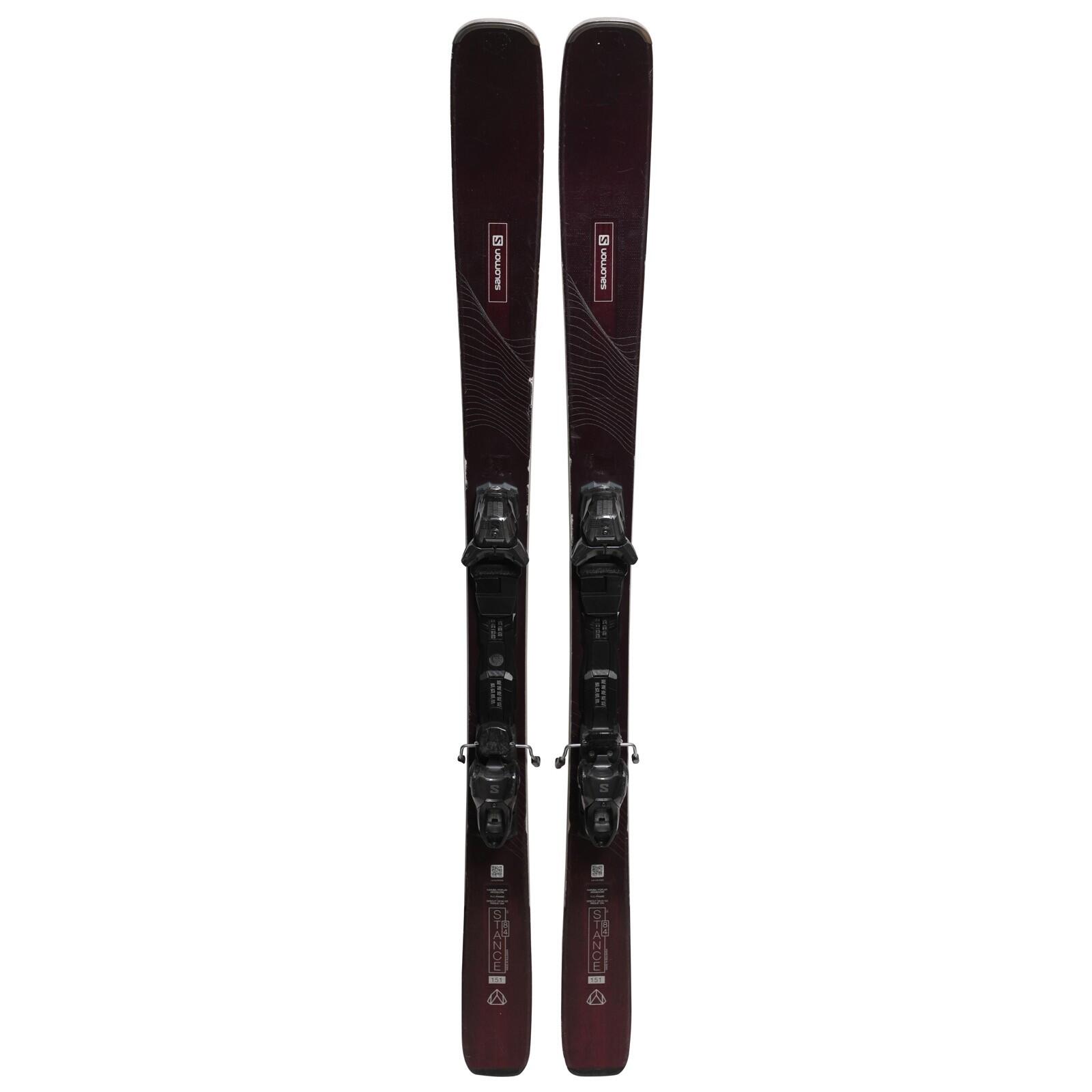 RECONDITIONNE - Ski Salomon Stance 84 W + Fixations 2/4