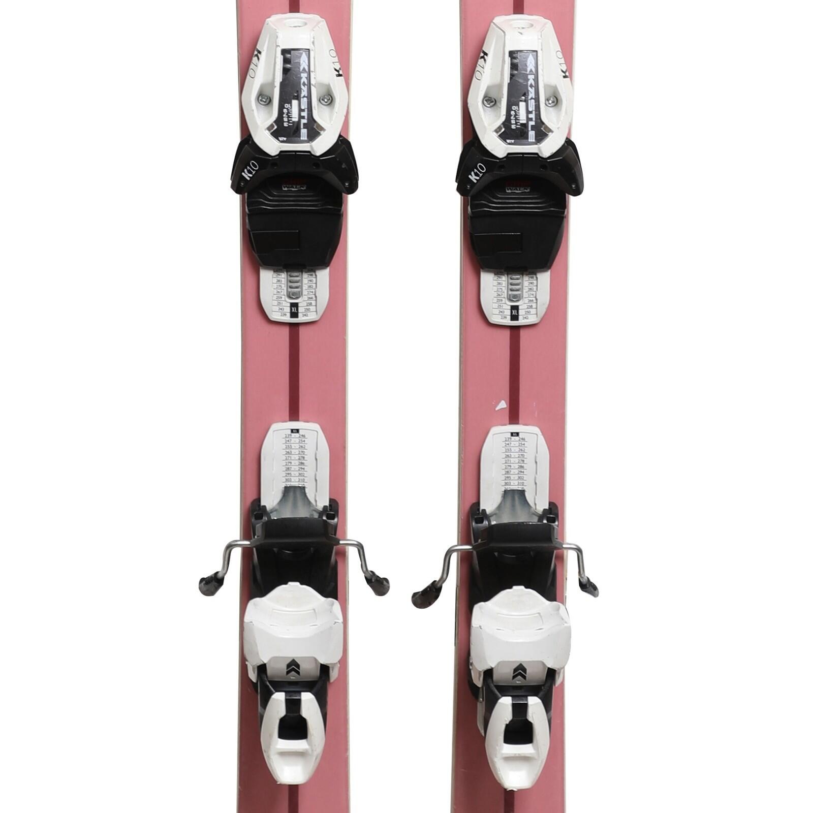 RECONDITIONNE - Ski Kastle Dx 73 + Fixations 3/5