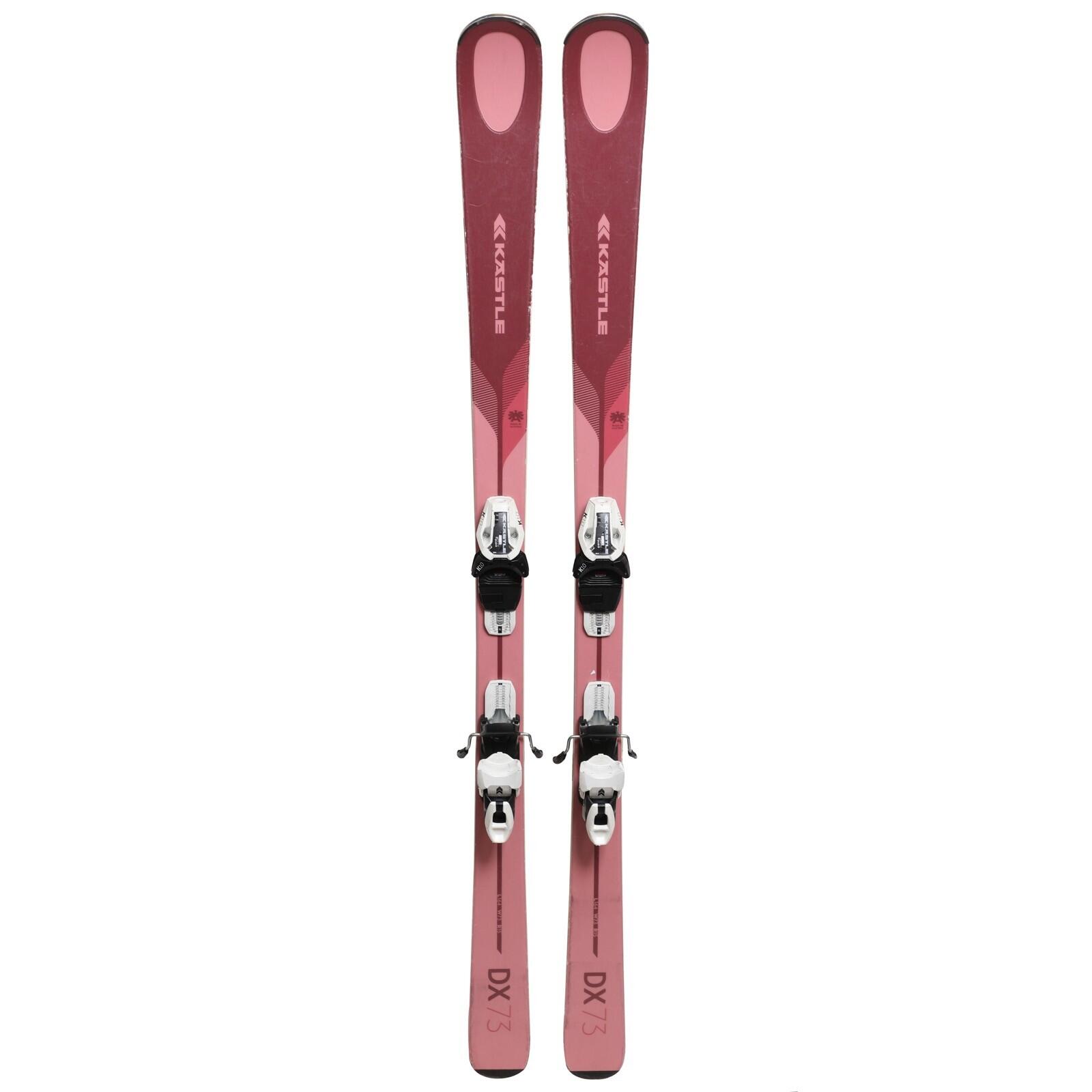 RECONDITIONNE - Ski Kastle Dx 73 + Fixations 2/5