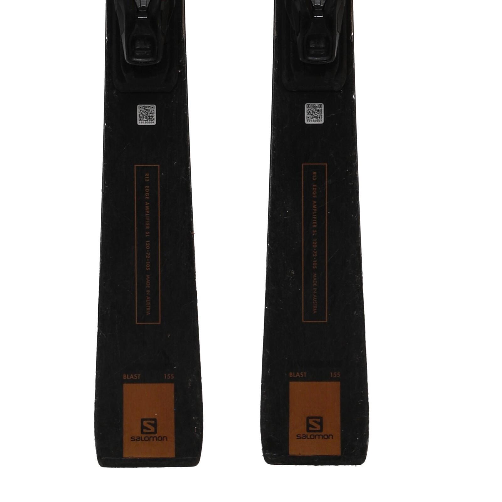 RECONDITIONNE - Ski Salomon S Max Blast W + Fixations 4/4