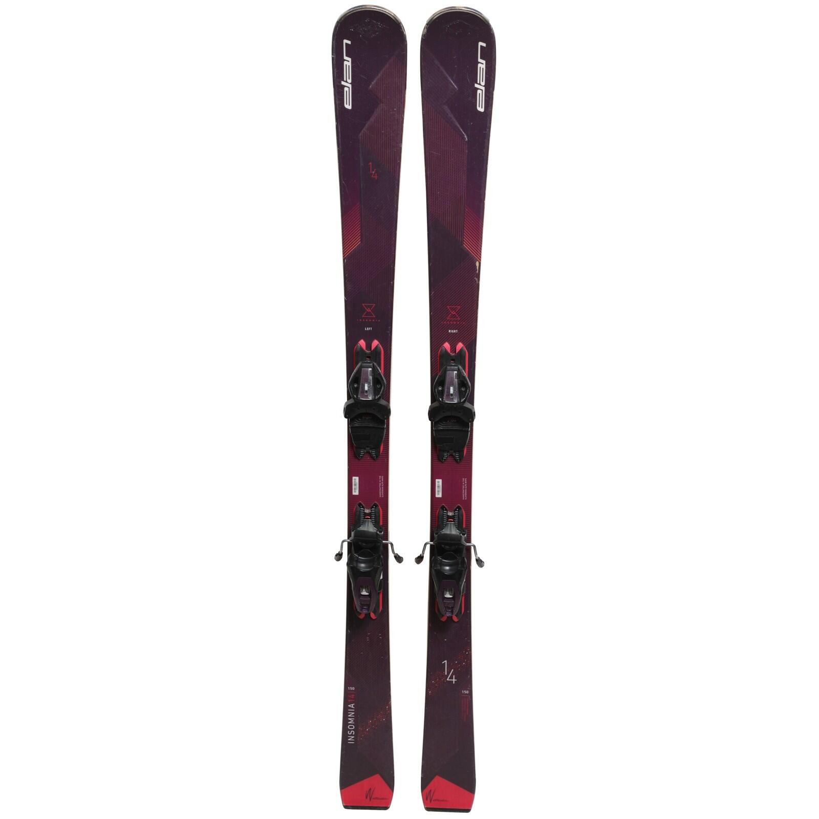 RECONDITIONNE - Ski Elan Insomnia 14 + Fixations 2/4