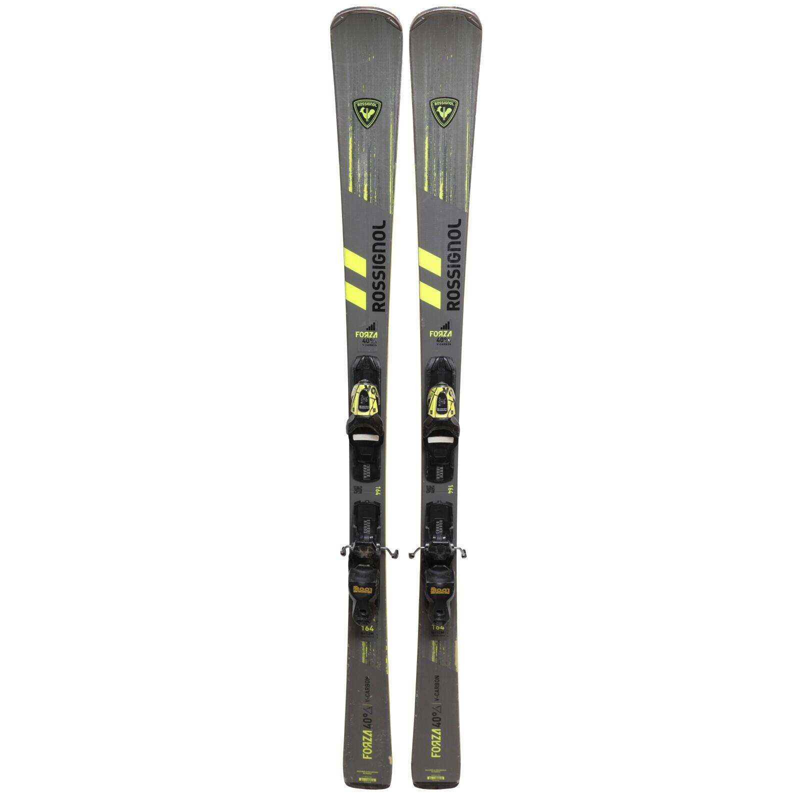 RECONDITIONNE - Ski Rossignol Forza 40° V-ca + Fixations 2/4