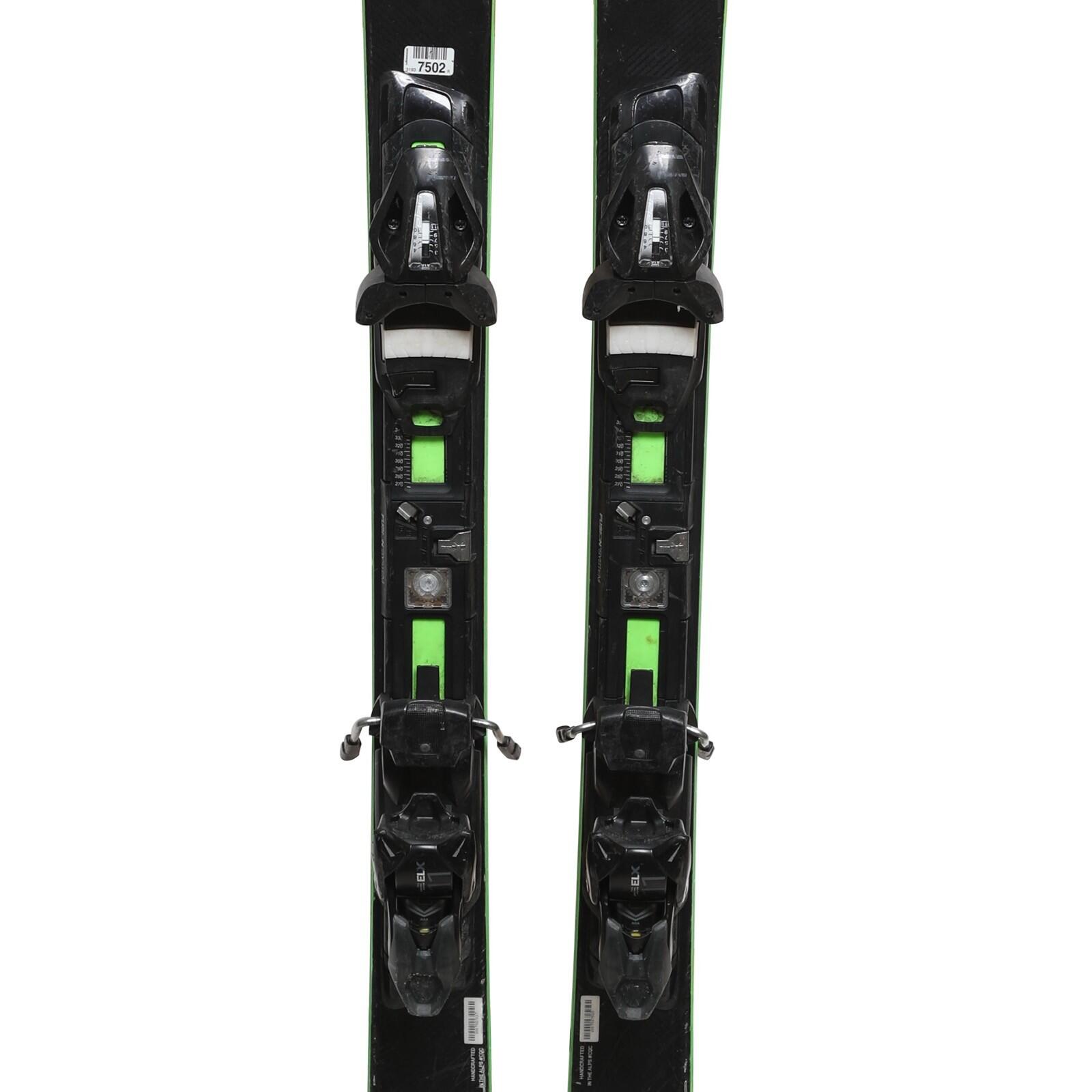 RECONDITIONNE - Ski Elan Amphibio 14 Ti + Fixations 3/4