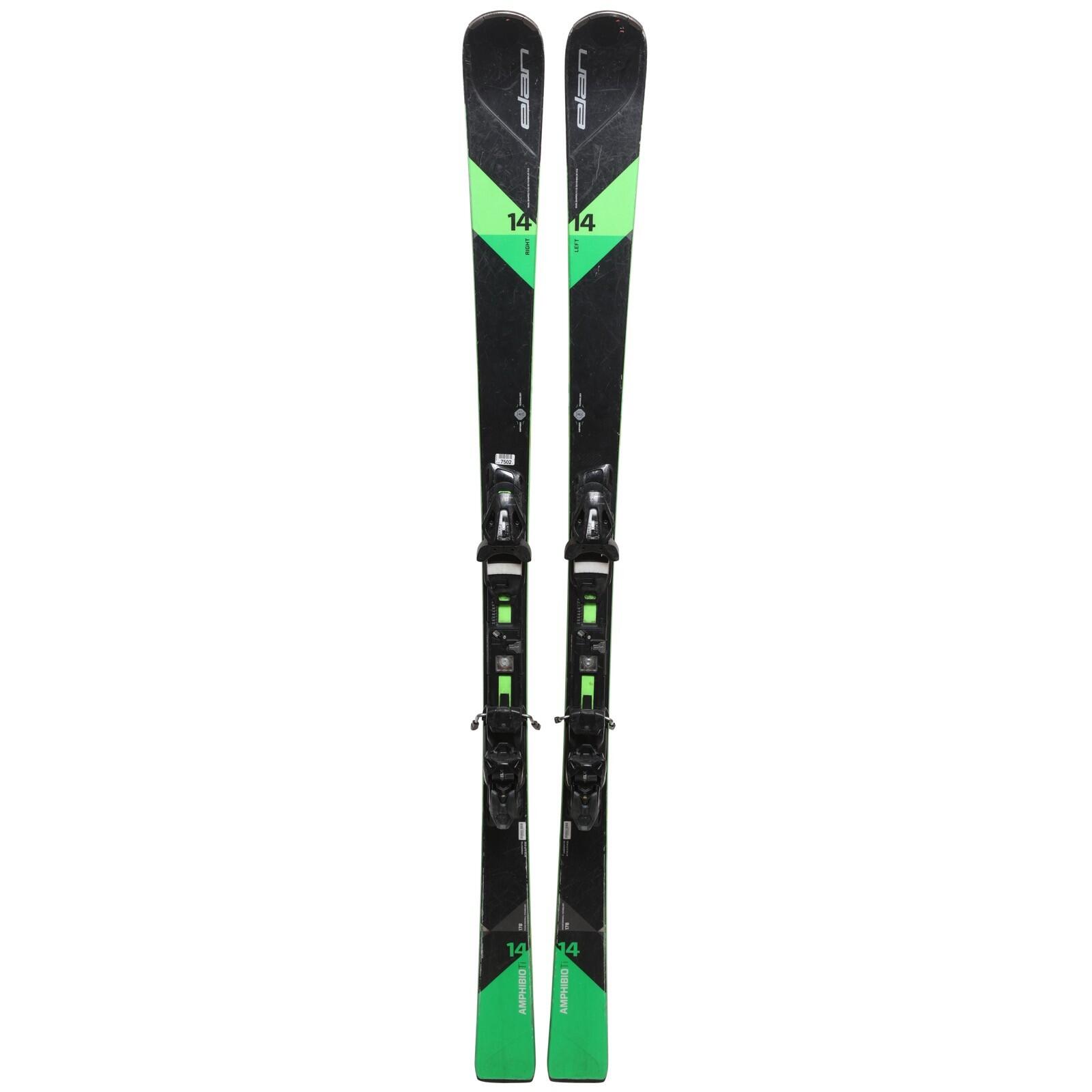 RECONDITIONNE - Ski Elan Amphibio 14 Ti + Fixations 2/4