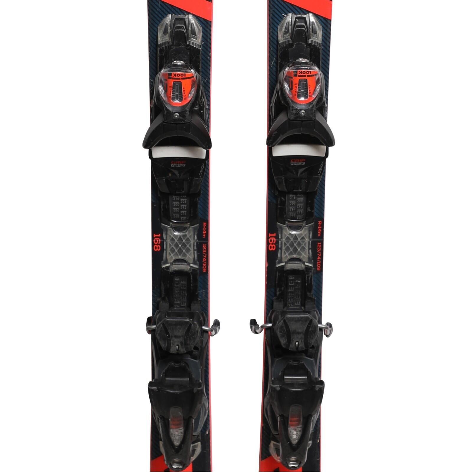 RECONDITIONNE - Ski Rossignol React 8 Ti + Fixations 3/4