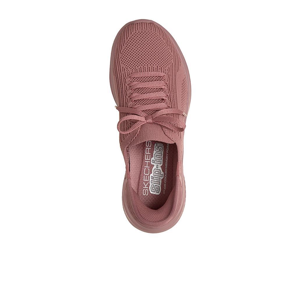 Sapatilhas Skechers Mulher Ultra Flex 3.0 - Pure Color Rosa 3/4