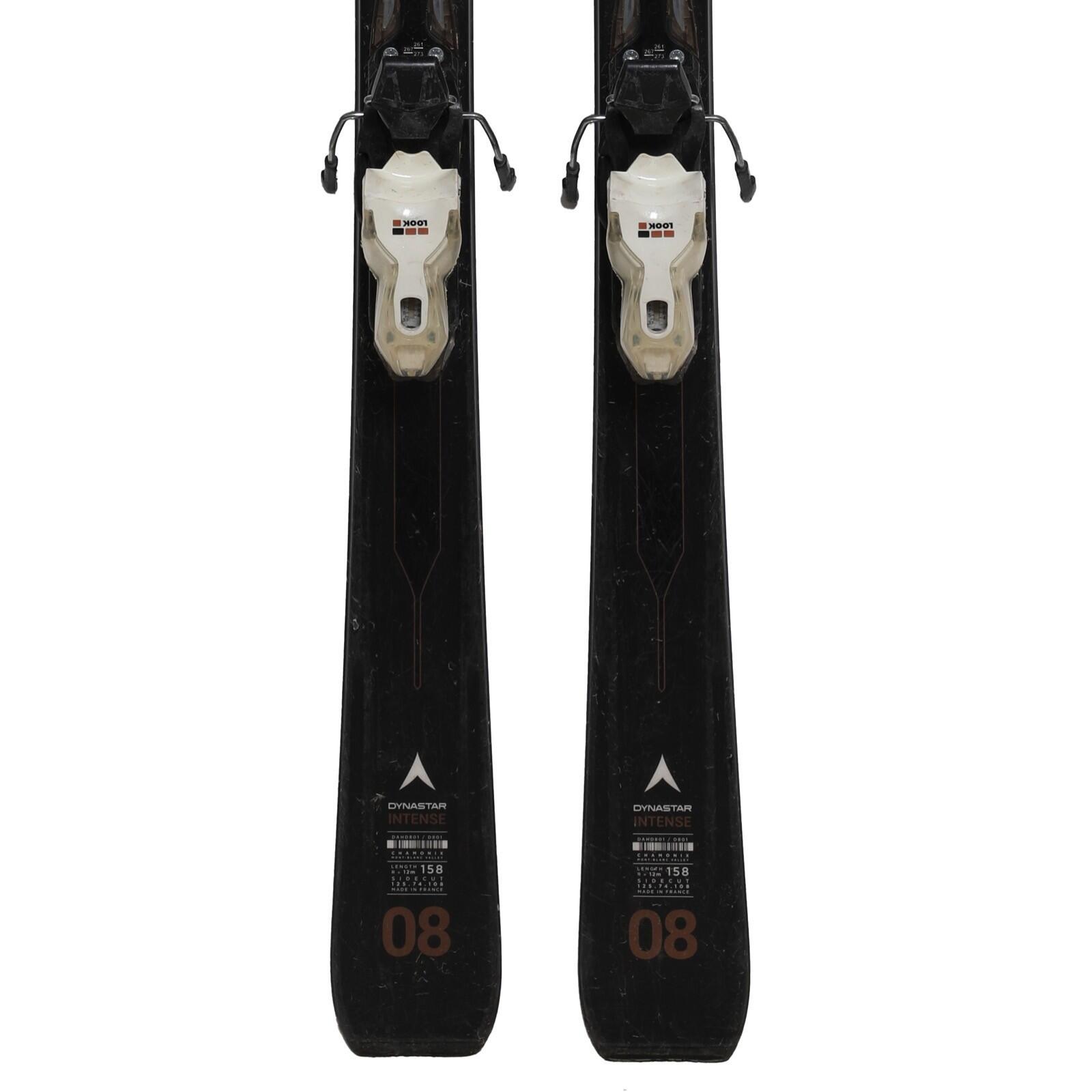 TWEEDEHANDS - Gebruikte Dynastar Intense 08 Ski + Bindingen - GOEDE 4/5