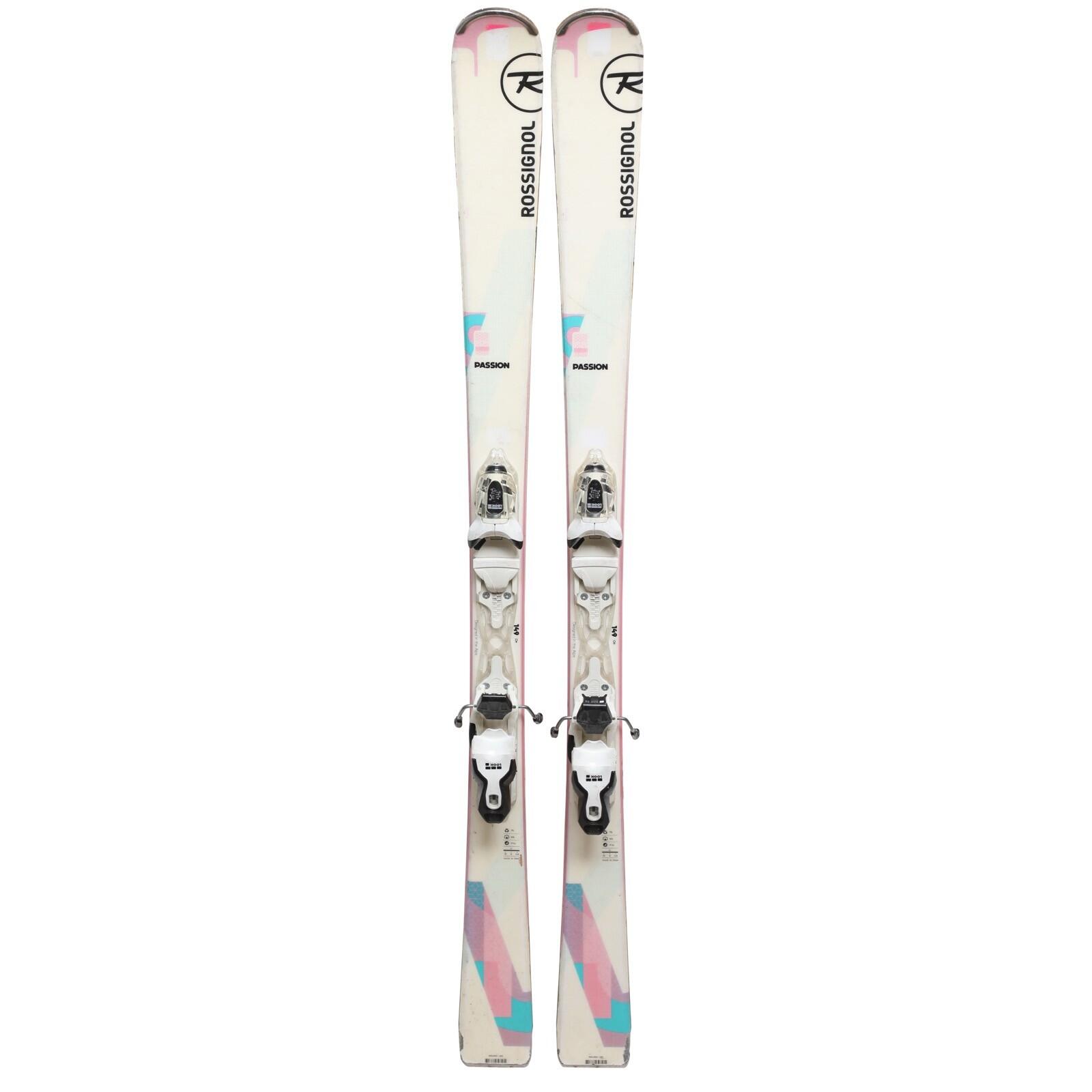 RECONDITIONNE - Ski Rossignol Passion + Fixations 2/4