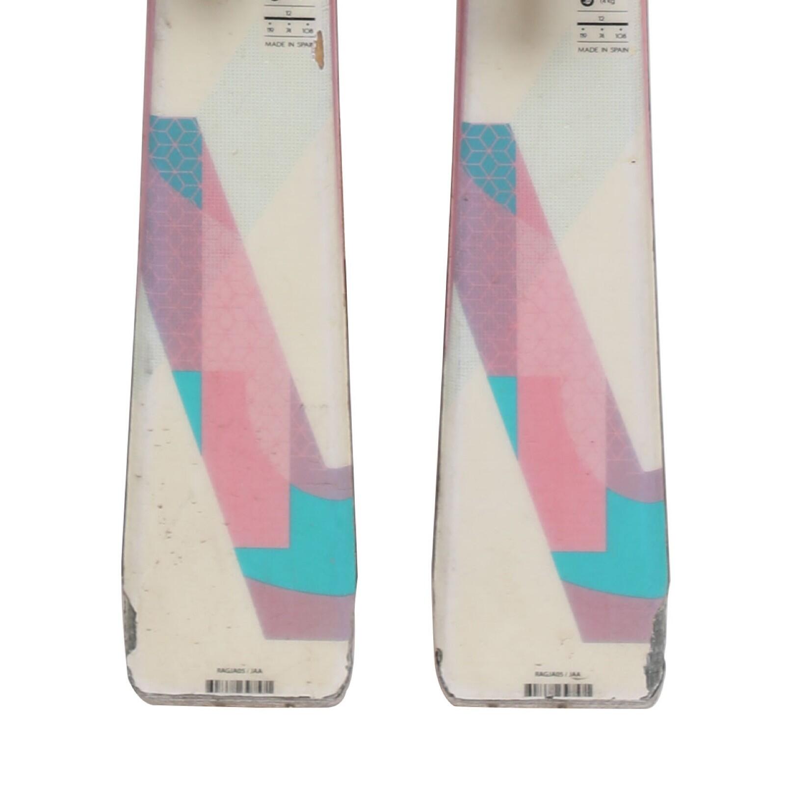 RECONDITIONNE - Ski Rossignol Passion + Fixations 4/4