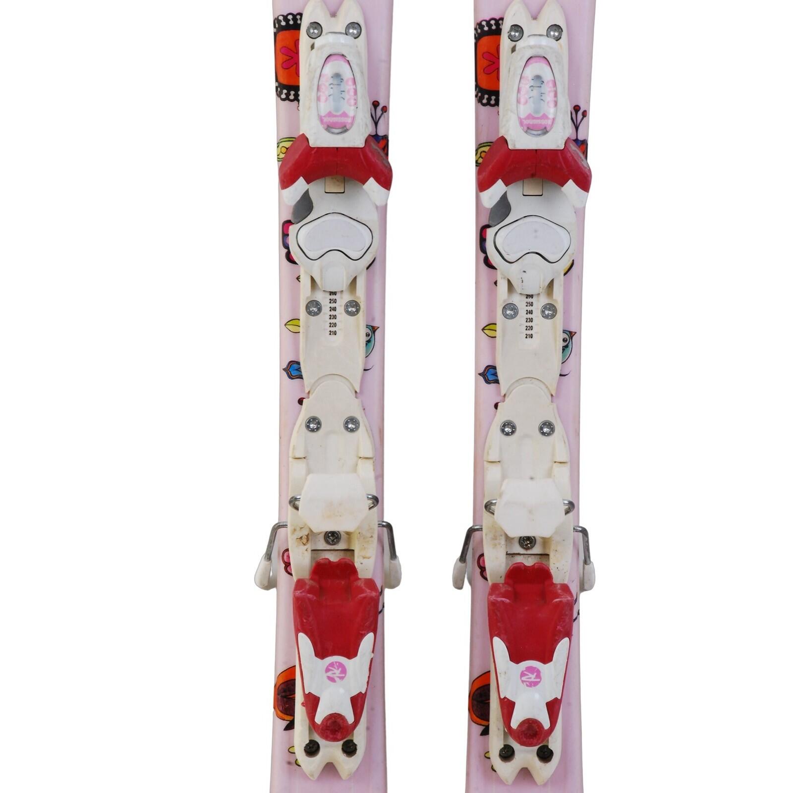 RECONDITIONNE - Ski Rossignol Fun Girl Crazy + Fixations 3/5