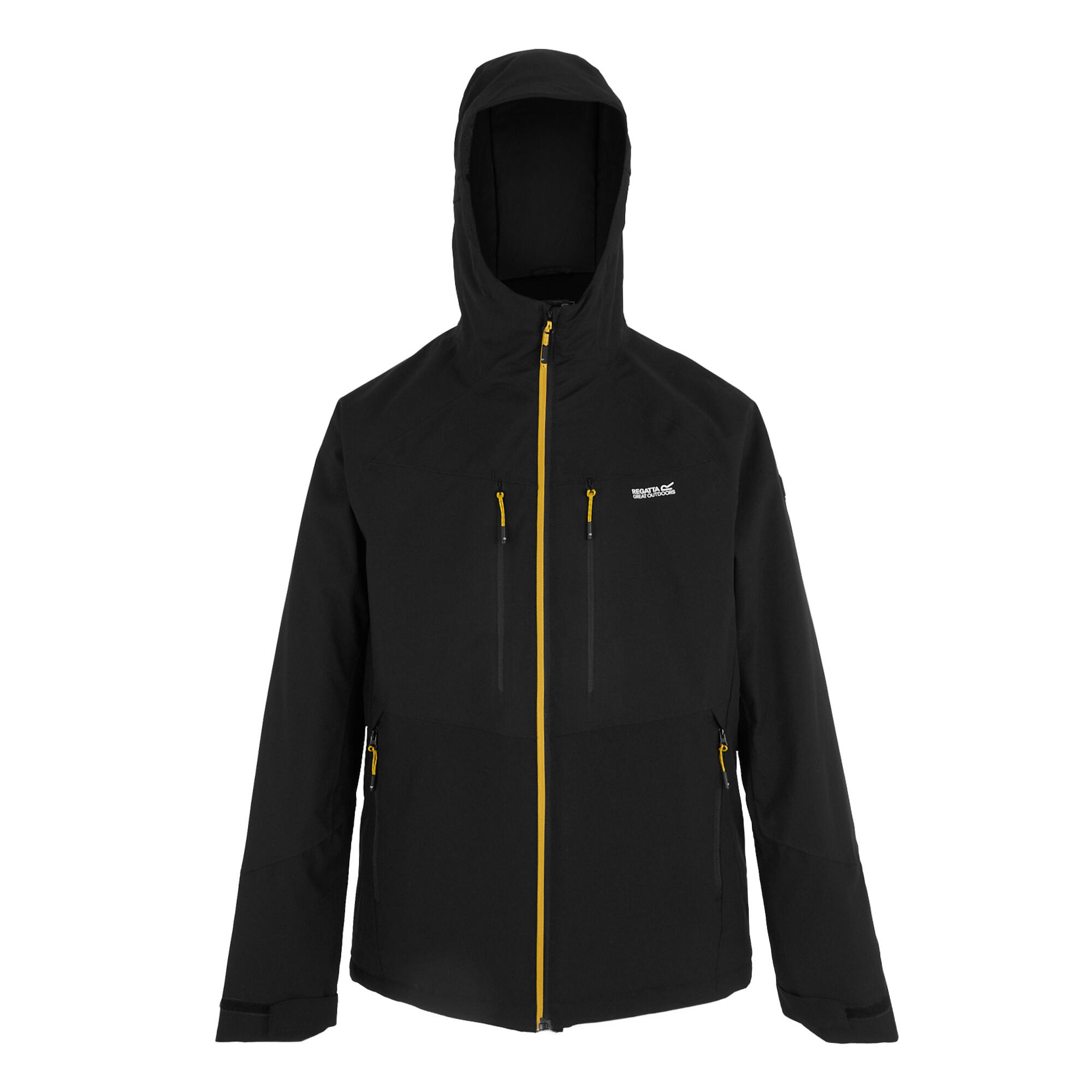 REGATTA Giacca ImbottitaElasticizzato Uomo Regatta Highton Nero Oro