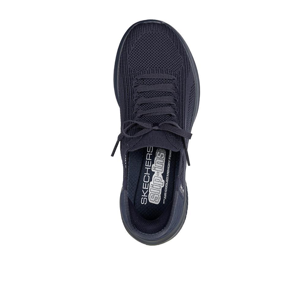 Sapatilhas Skechers Mulher Ultra Flex 3.0 - Pure Color Azul Marinho 3/4