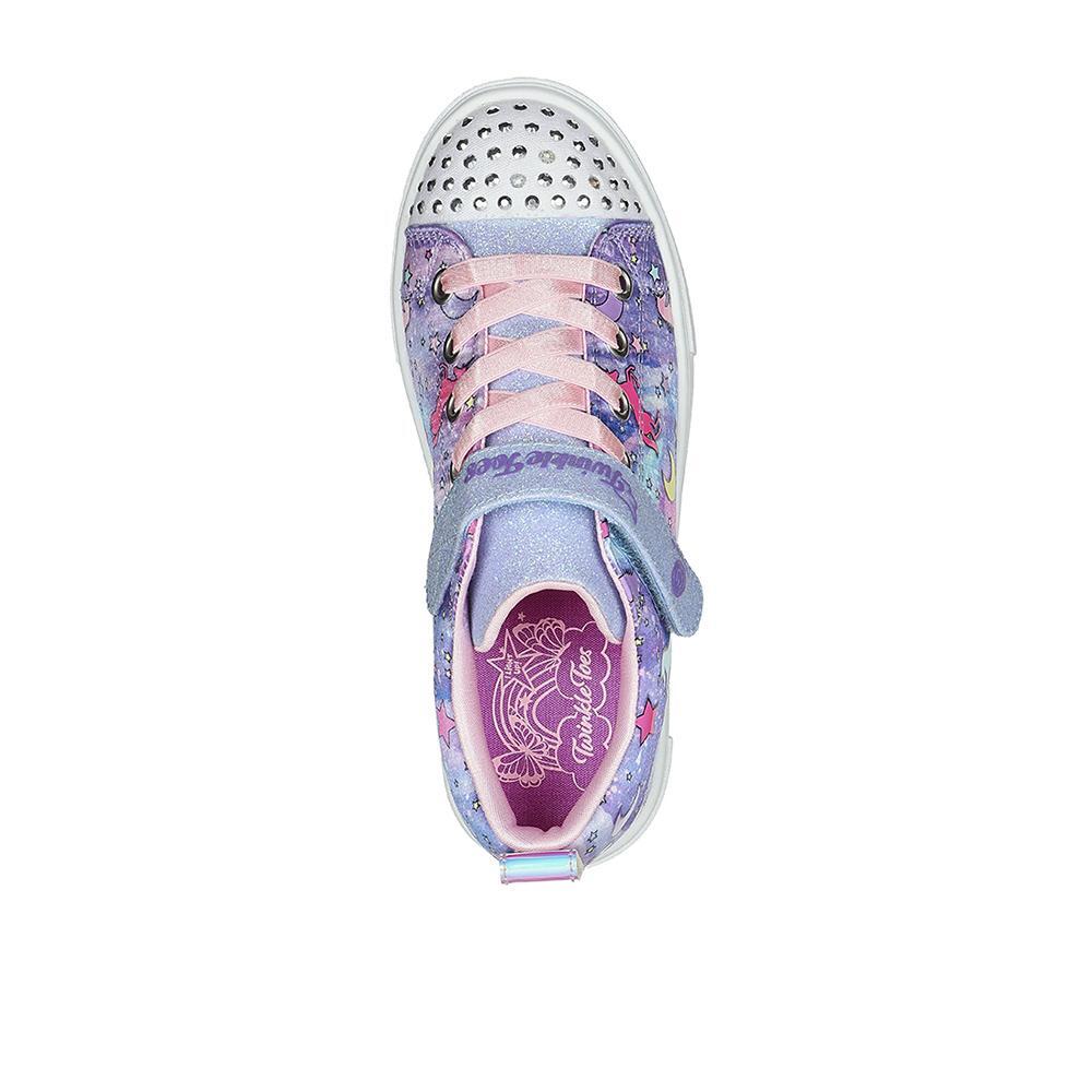 Zapatillas Skechers Niño Twinkle Sparks Unicorn Dreaming Multicolor 3/4