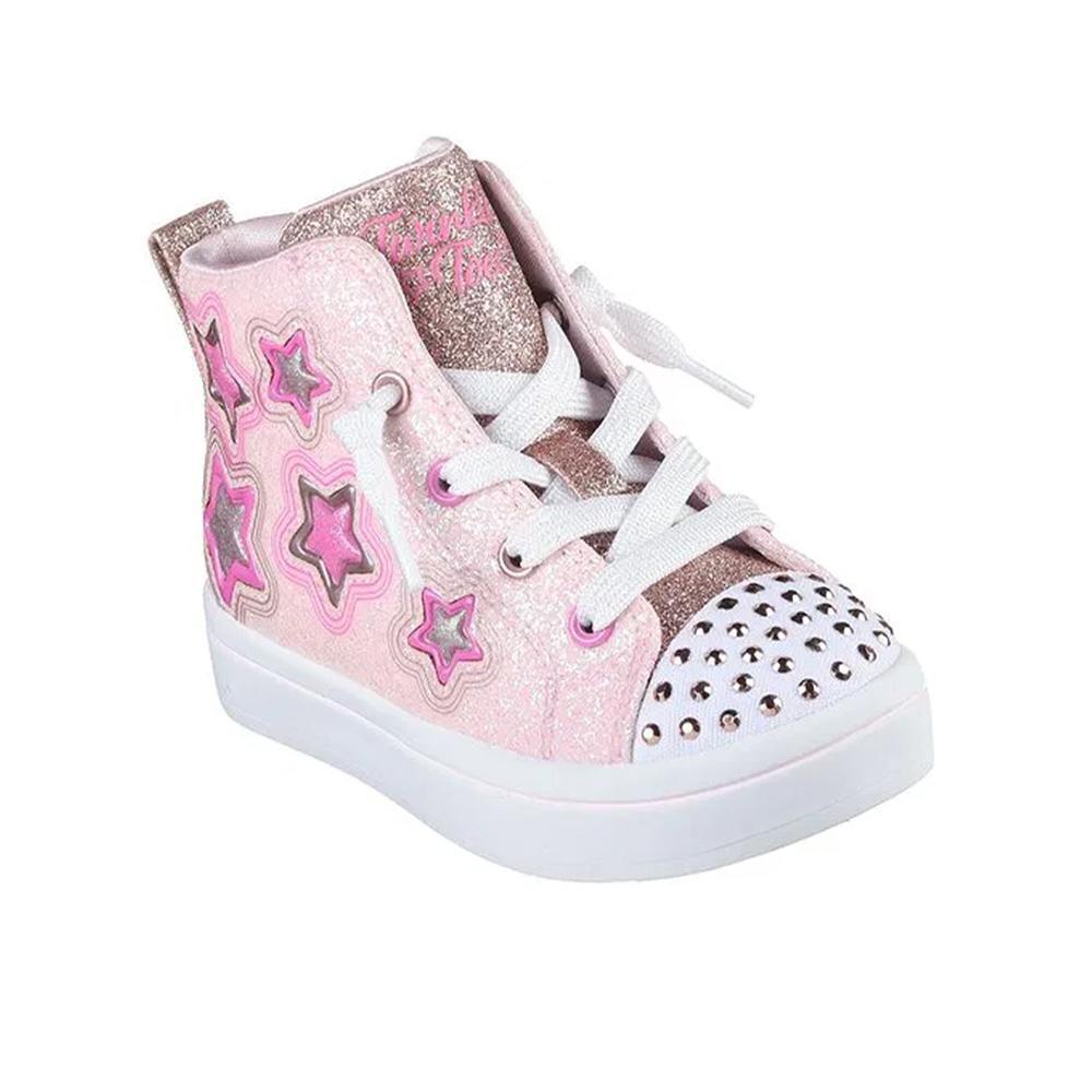 Zapatillas Skechers Niño Twi-Lites 2.0 Star Gloss Rosa 2/4