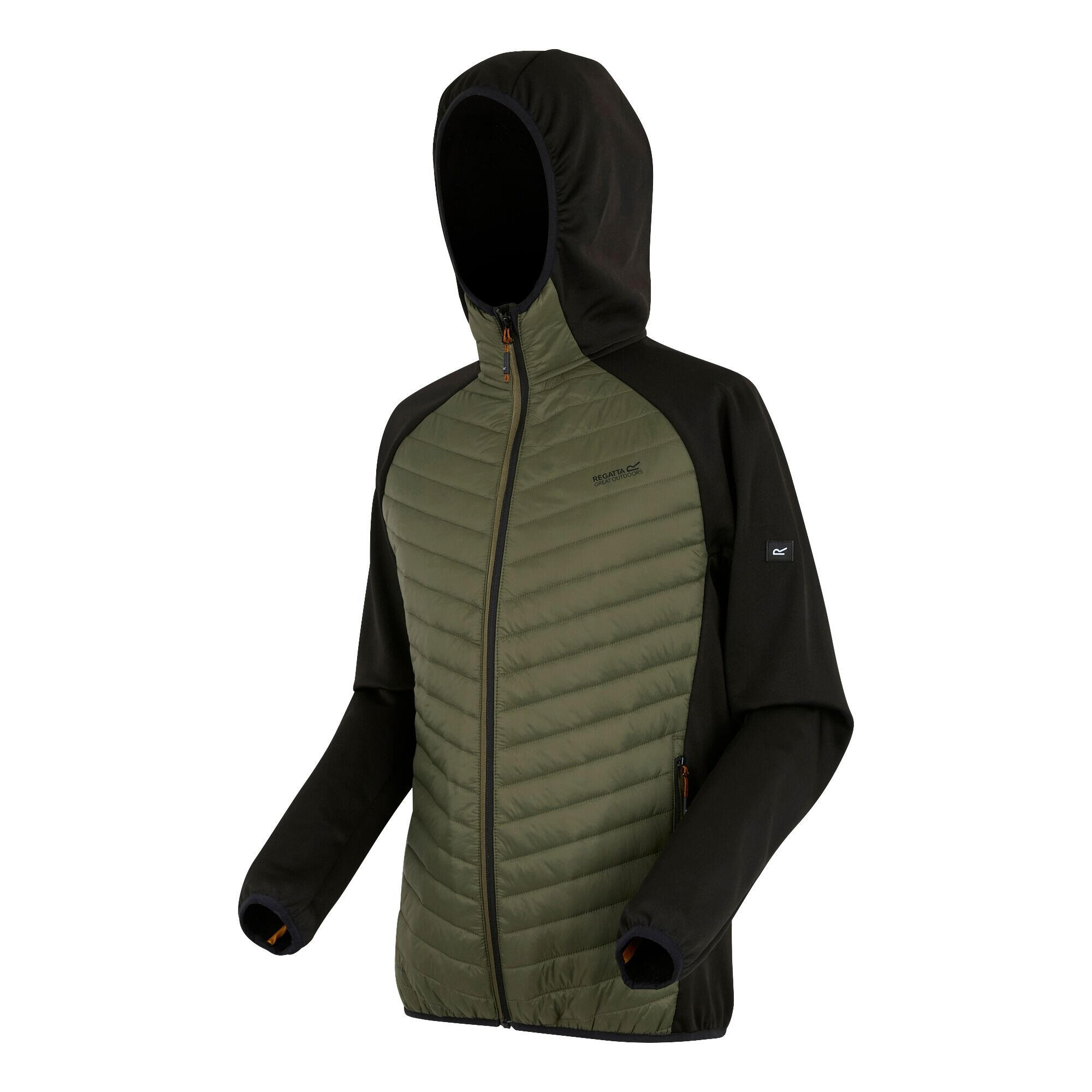 Mens Andreson Hybrid Jacket (Olive Night/Black) 4/6