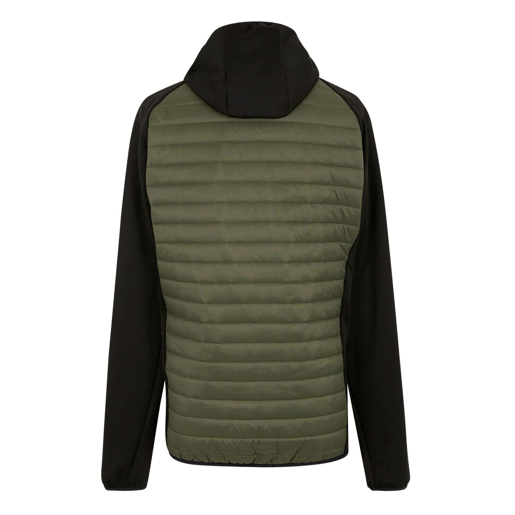 Mens Andreson Hybrid Jacket (Olive Night/Black) 3/6