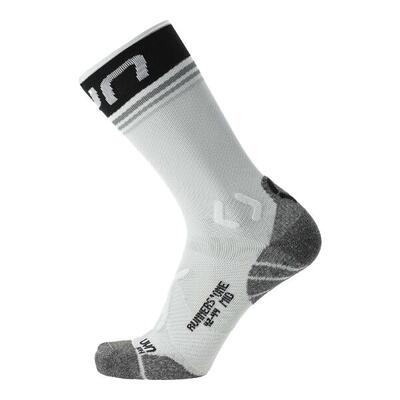 UYN Damen Running Socken - One Mid Socks, Crew Socken, Polyamide, Logo