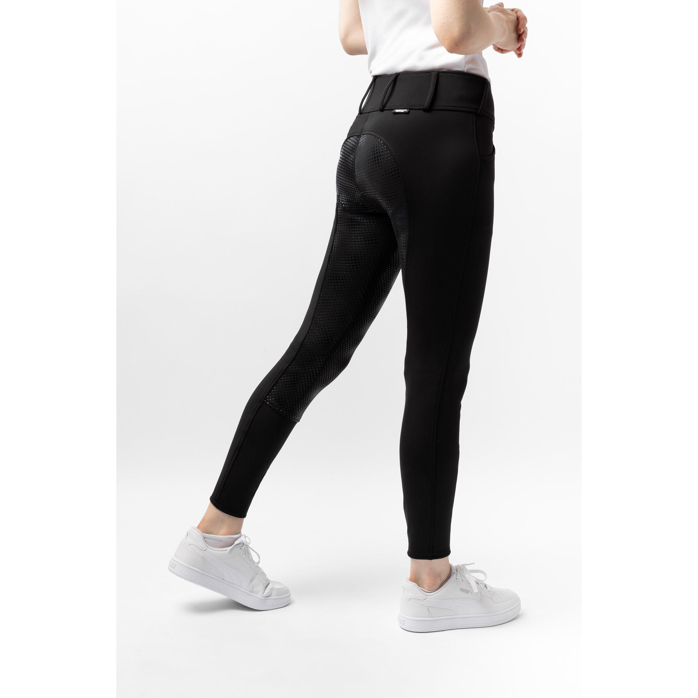 Pantalon équitation thermique full grip femme Horze Grand Prix 3/7