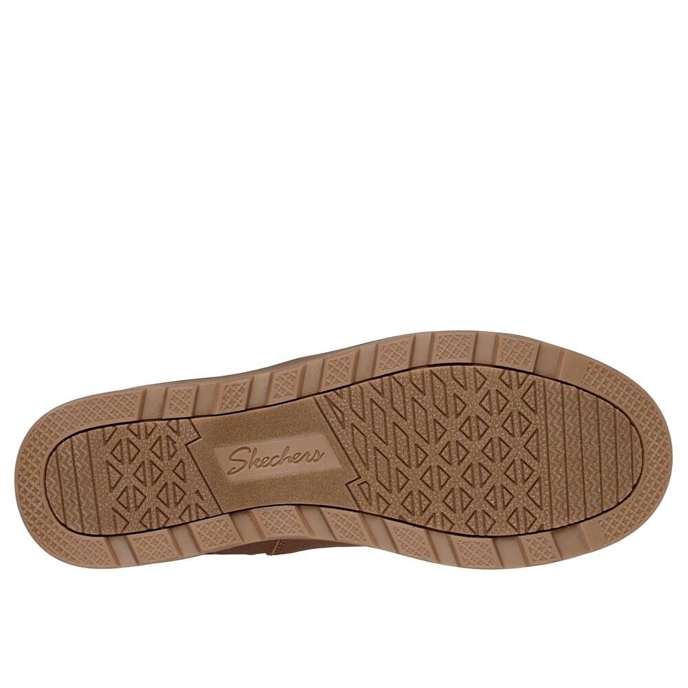 Comodo Y Calido Botin Waterproof Mujer Skechers Park City Cuero 3/7