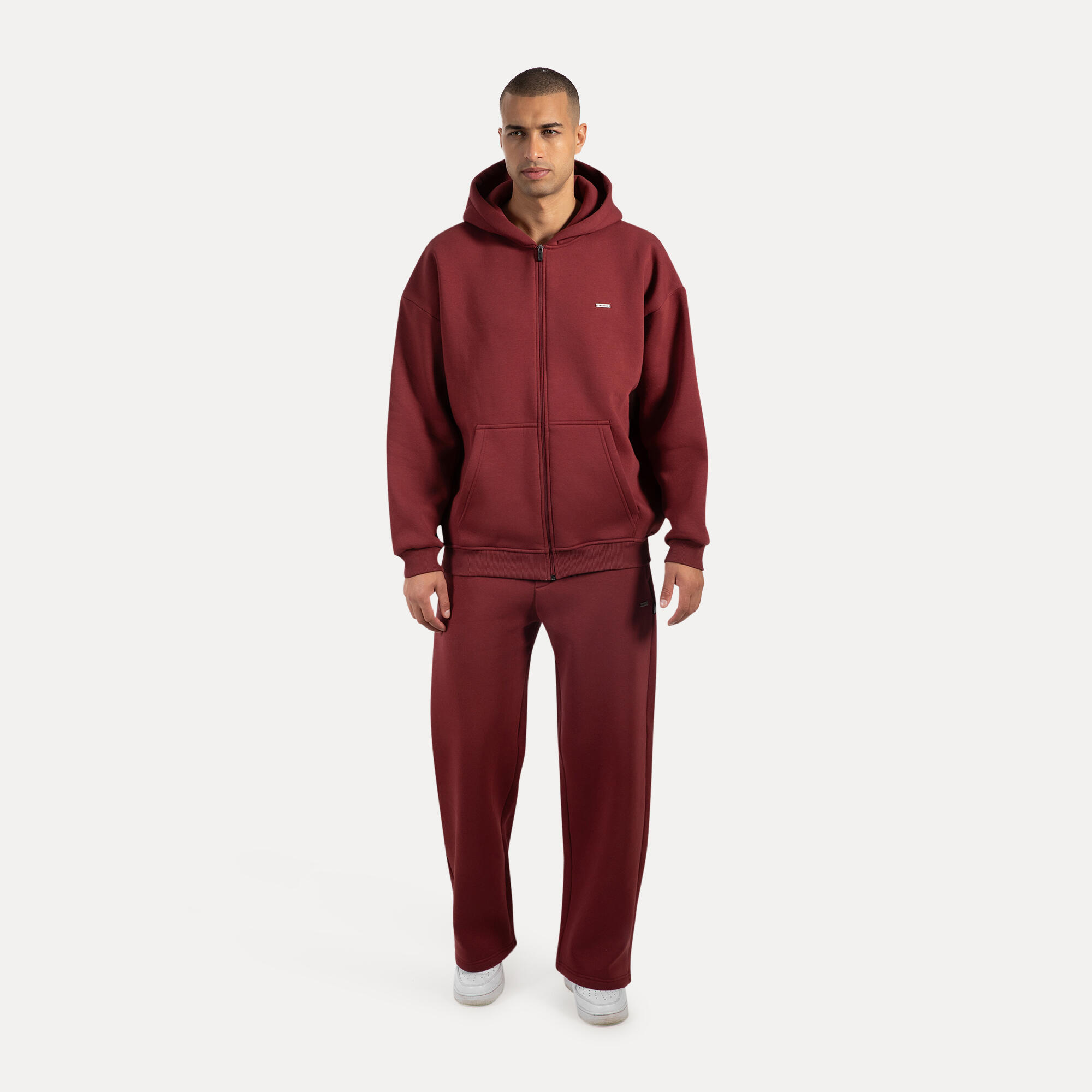 Herren Jogginghose Brayan Bordeaux 3/5