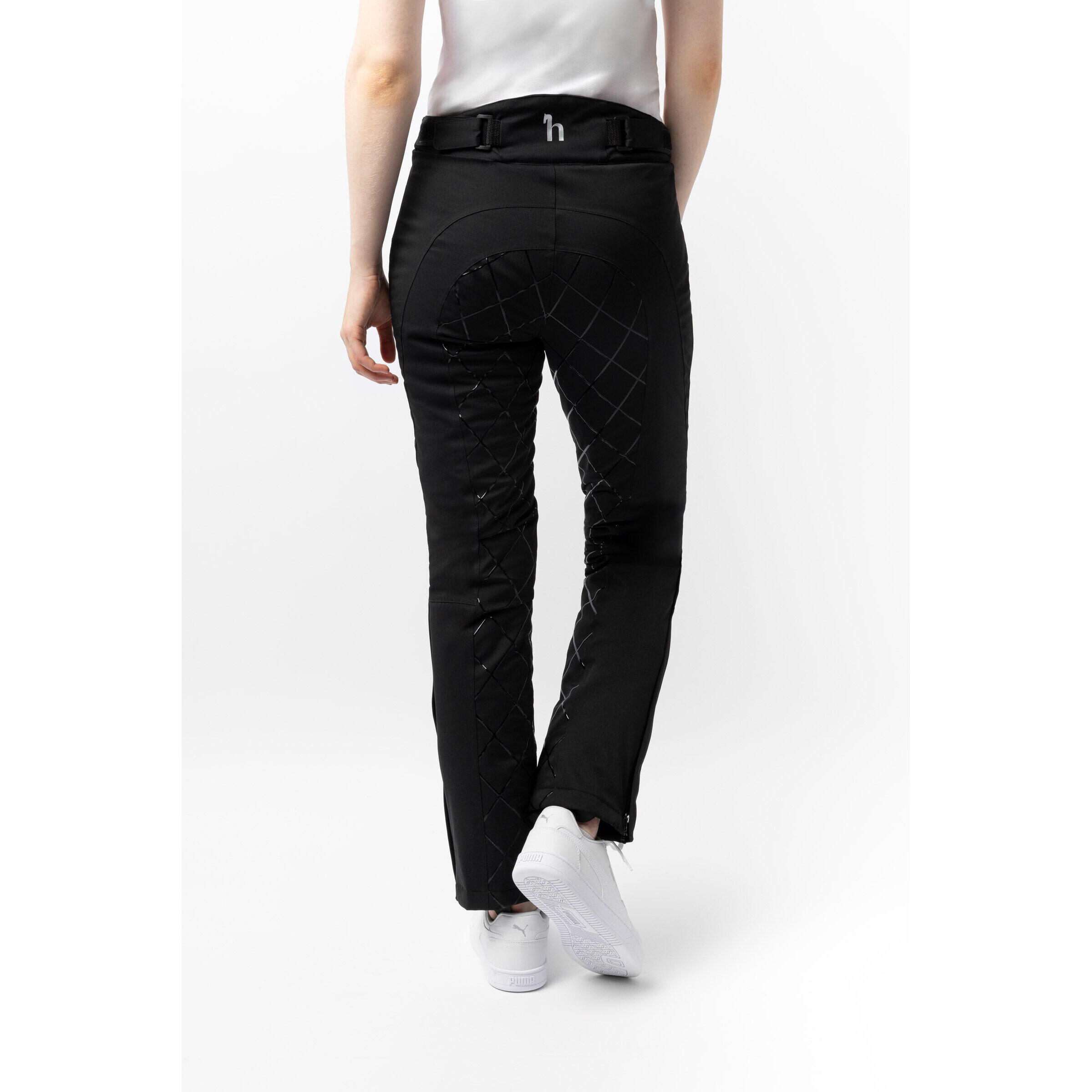 Pantaloni da equitazione da donna con stampa full grip Horze Adeline 3/7